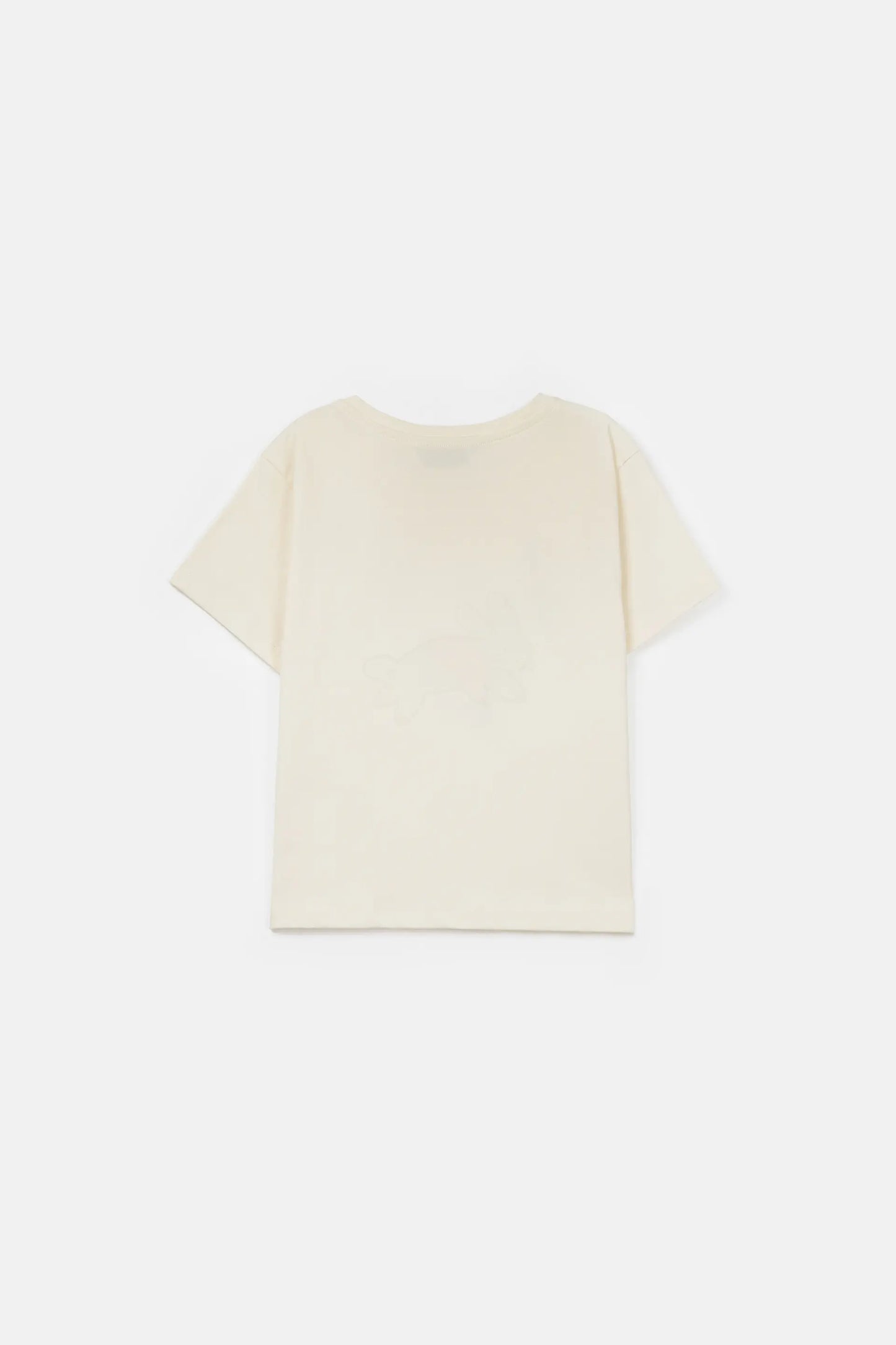 T-shirt unisex in cotone con grafica coniglio