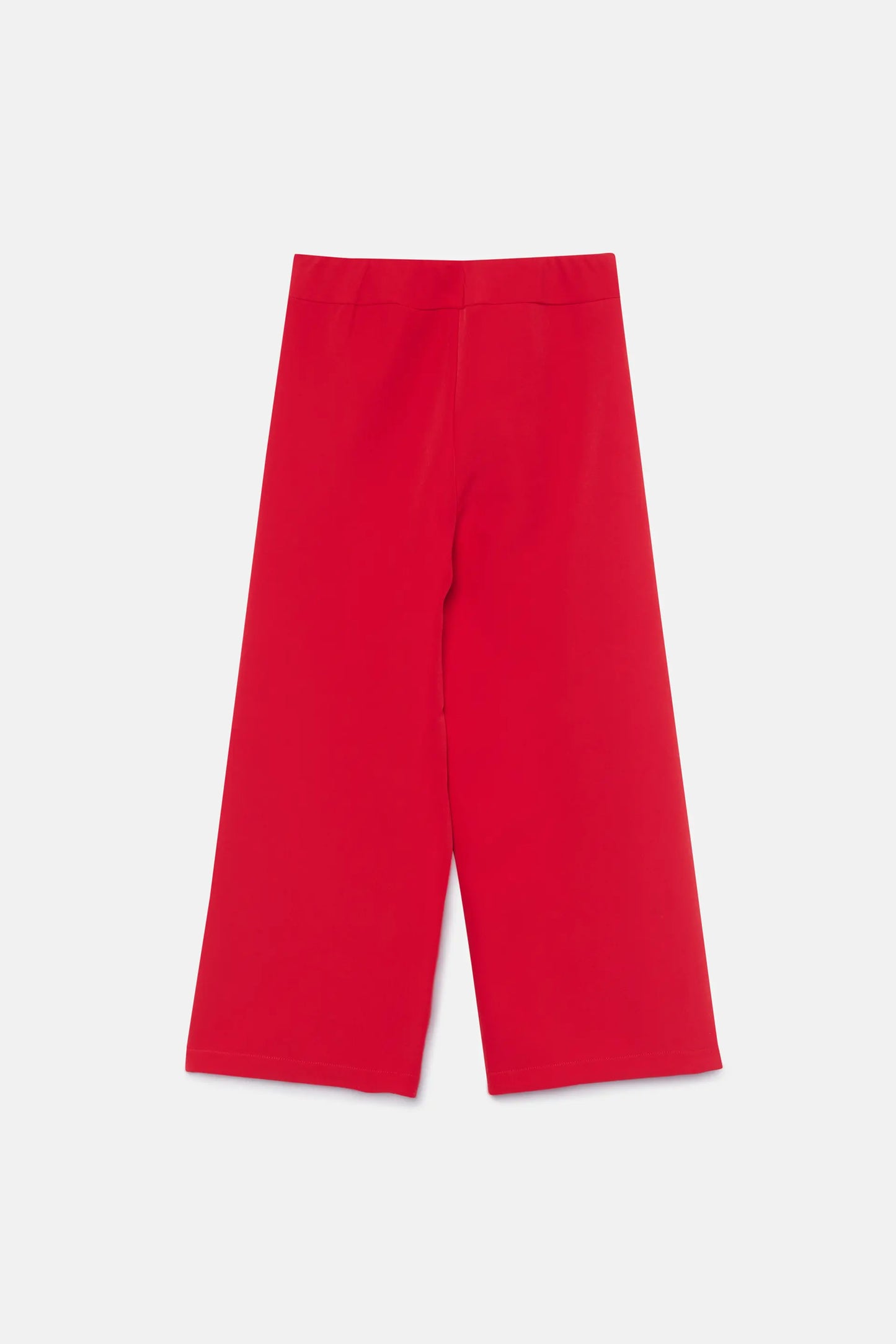 Girl's red straight pants