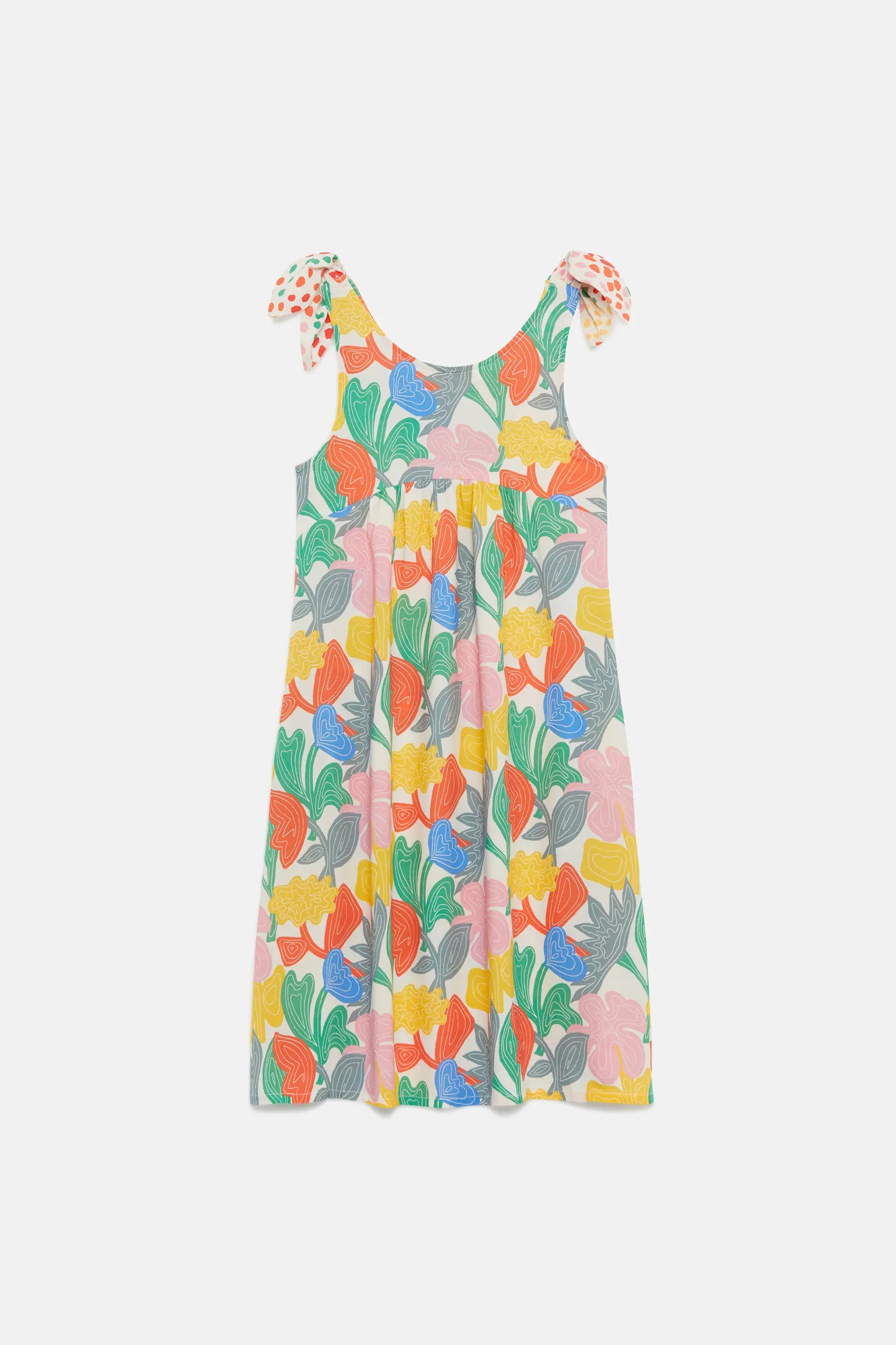 Florere floral girl's midi dress