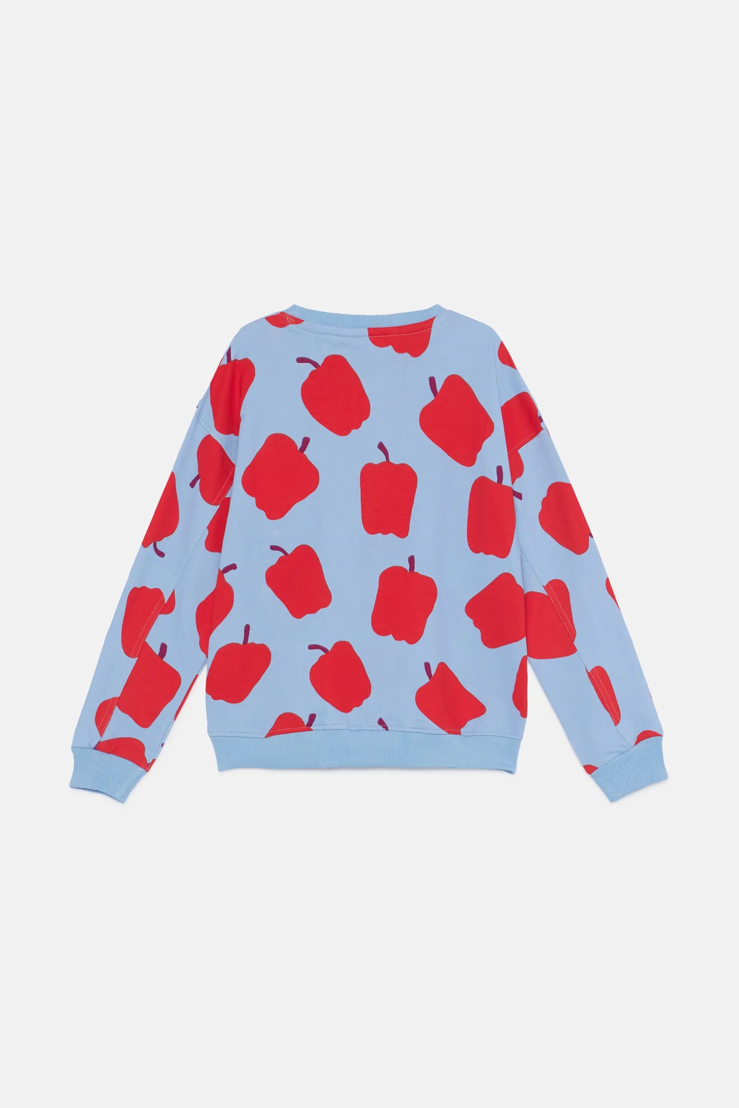 Felpa unisex con stampa peperoni