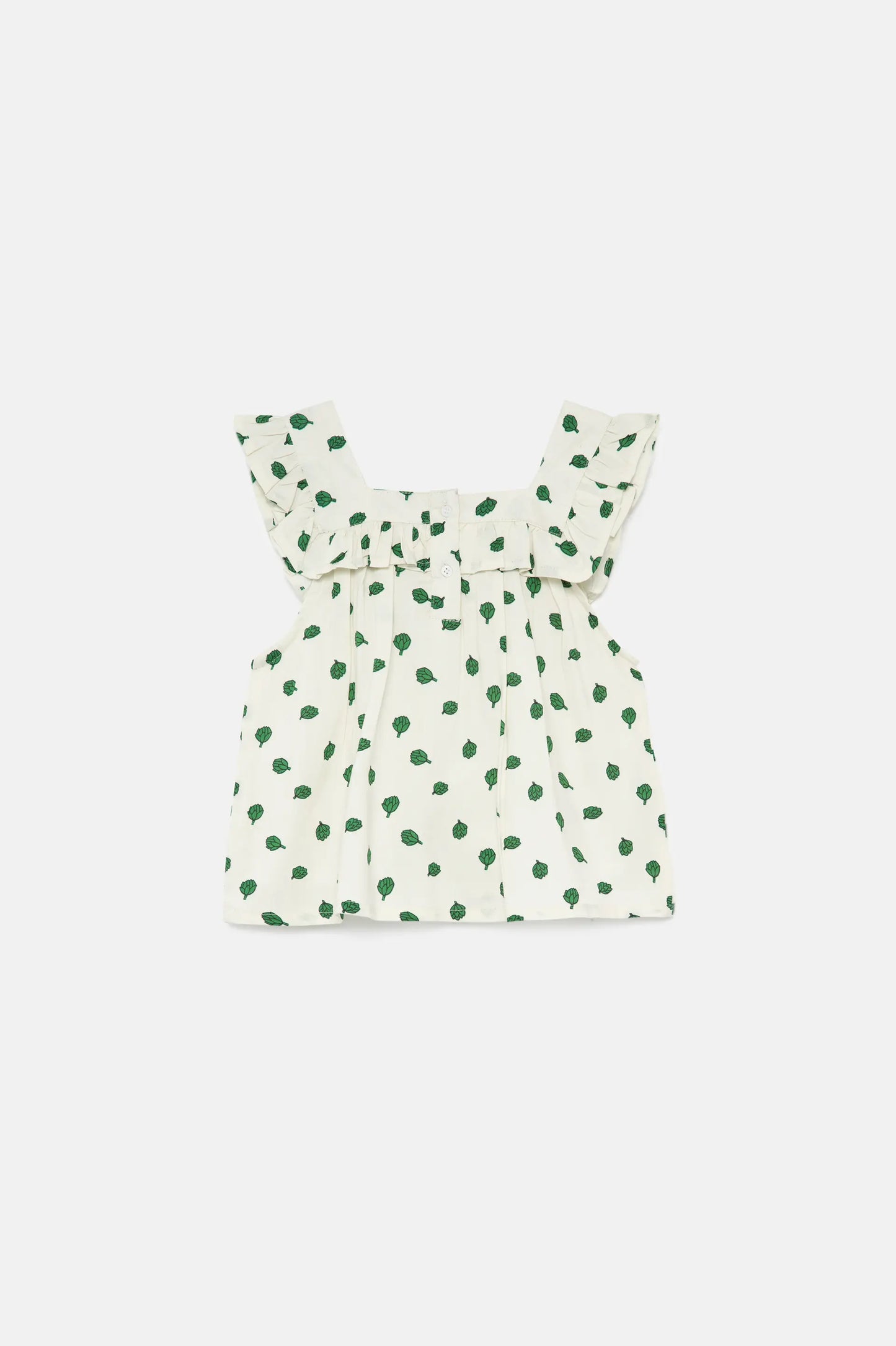 Girl's artichoke print top