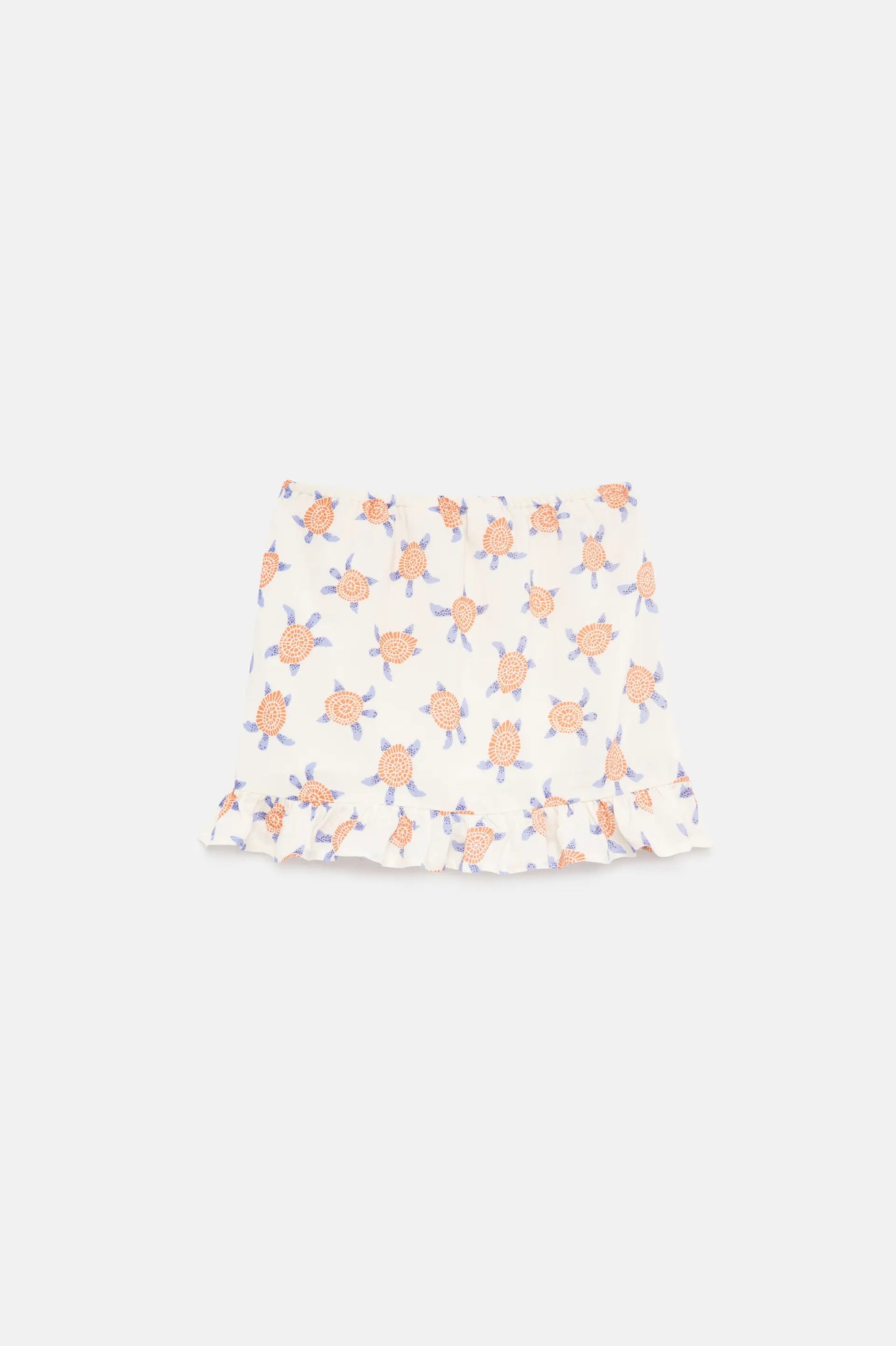 Girl's short skirt in turtle Rayon LENZING™ ECOVERO™