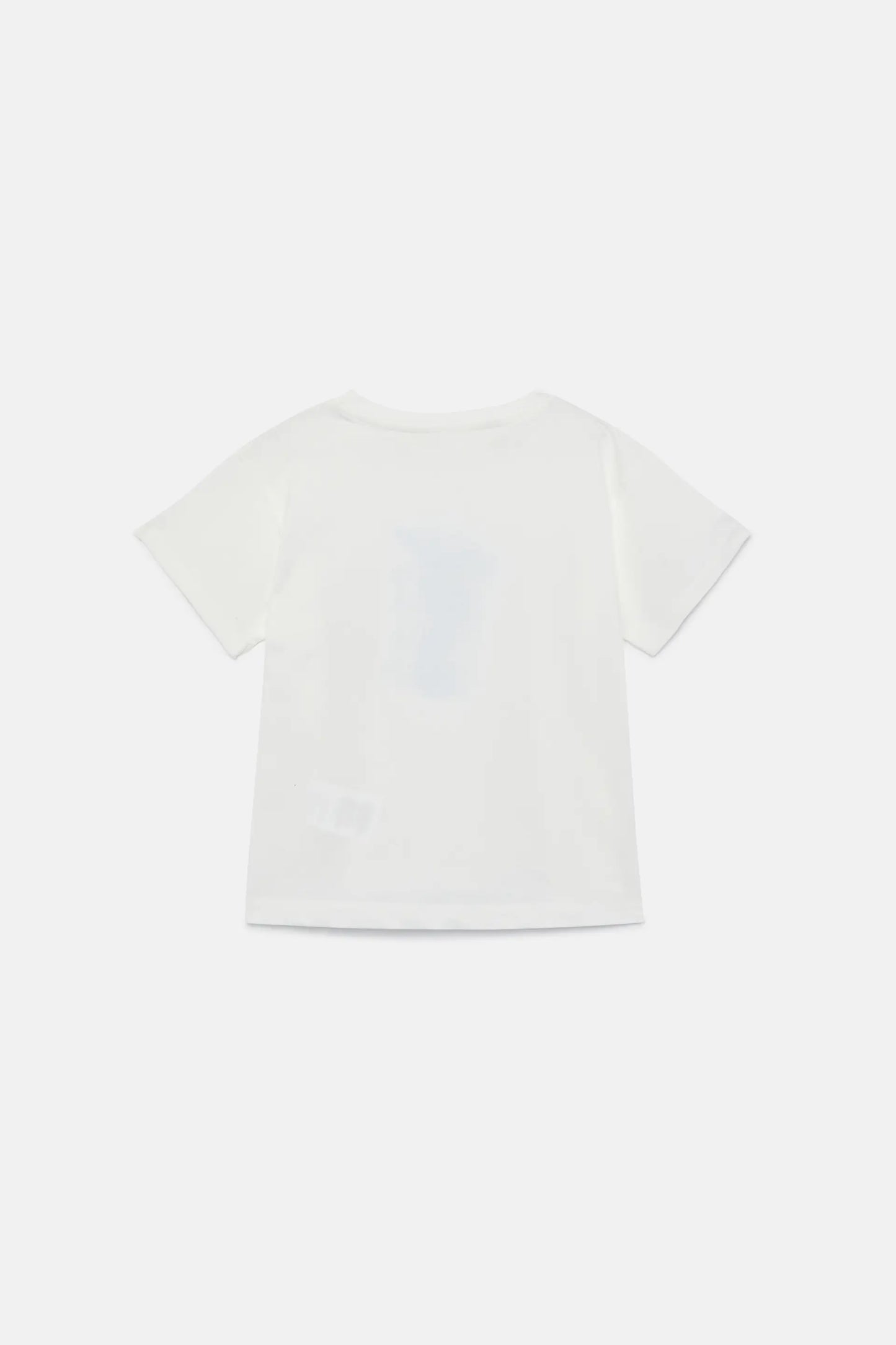 T-shirt unisex con stampa Corallo Bianco