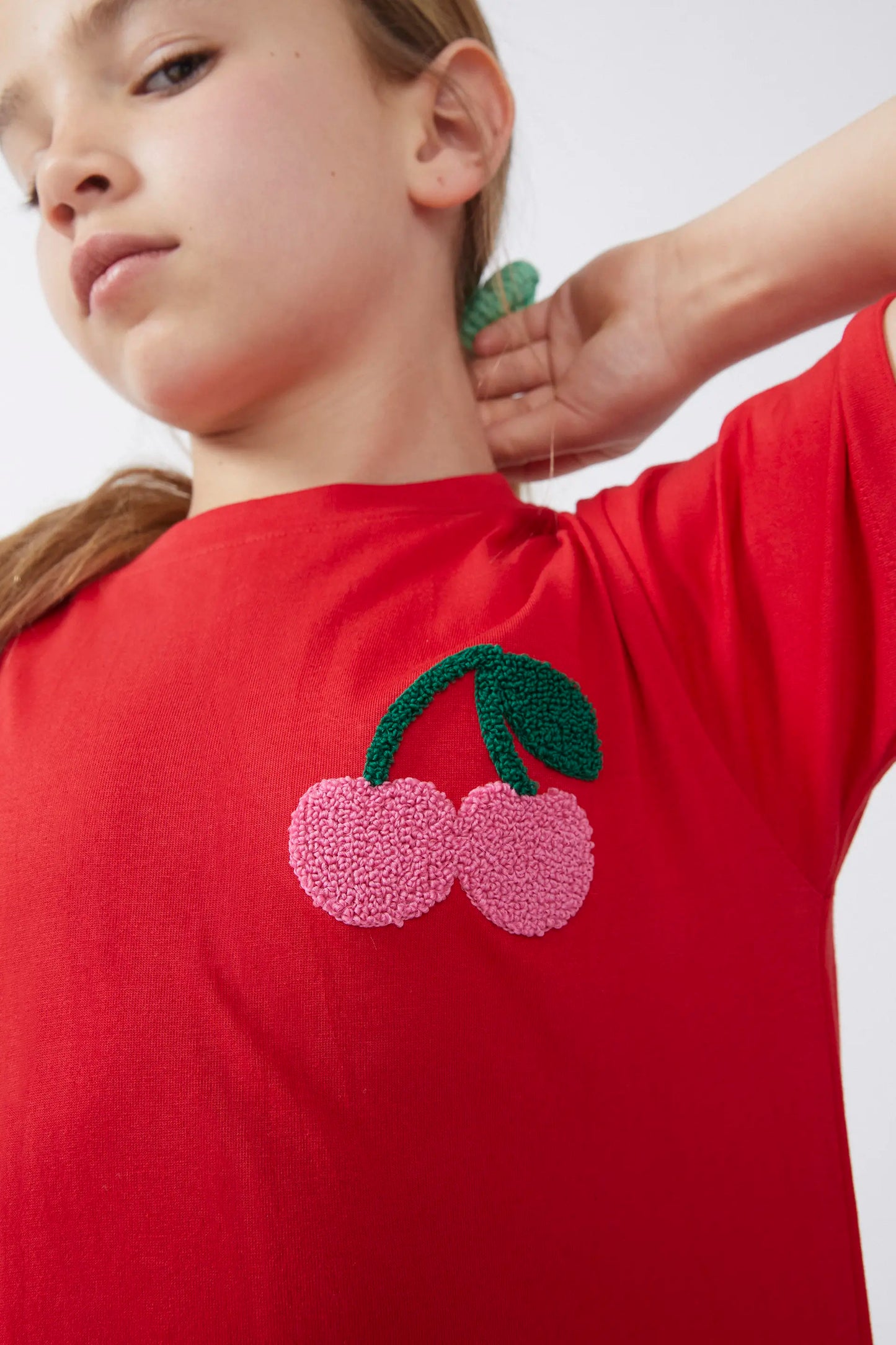 T-shirt unisex con stampa ciliegia