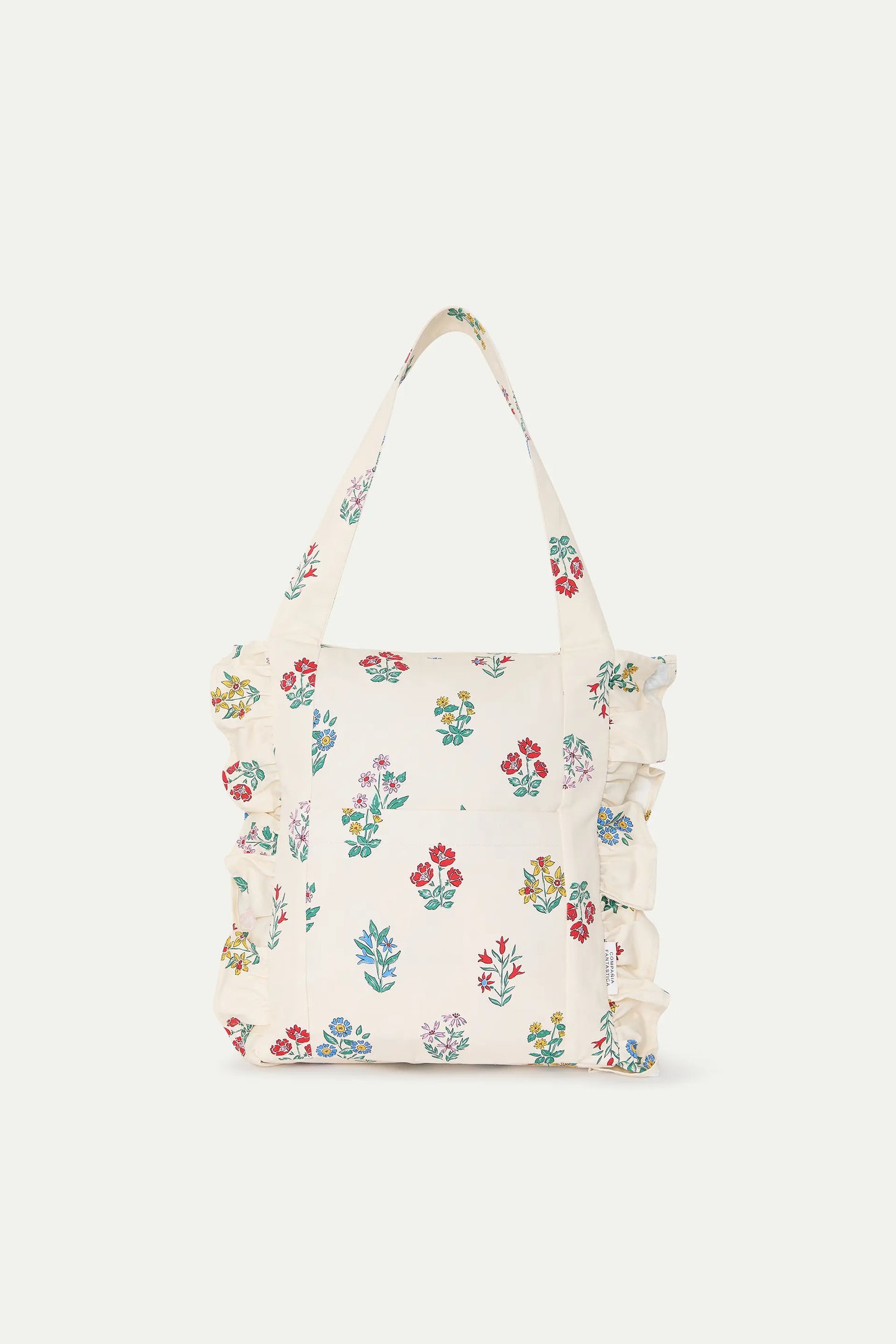 Bolso acolchado con estampado Gardener