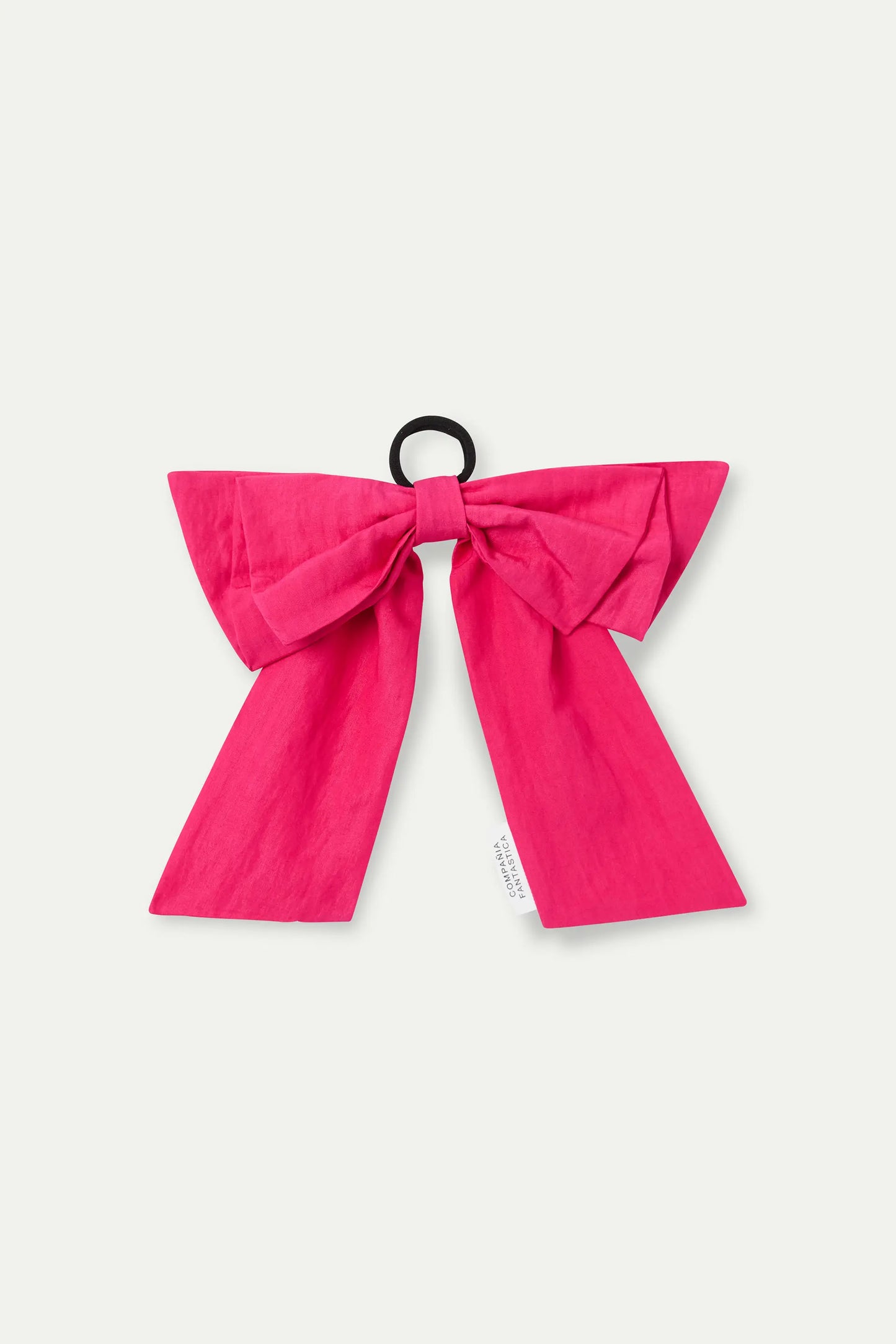 scrunchie con fiocco rosso