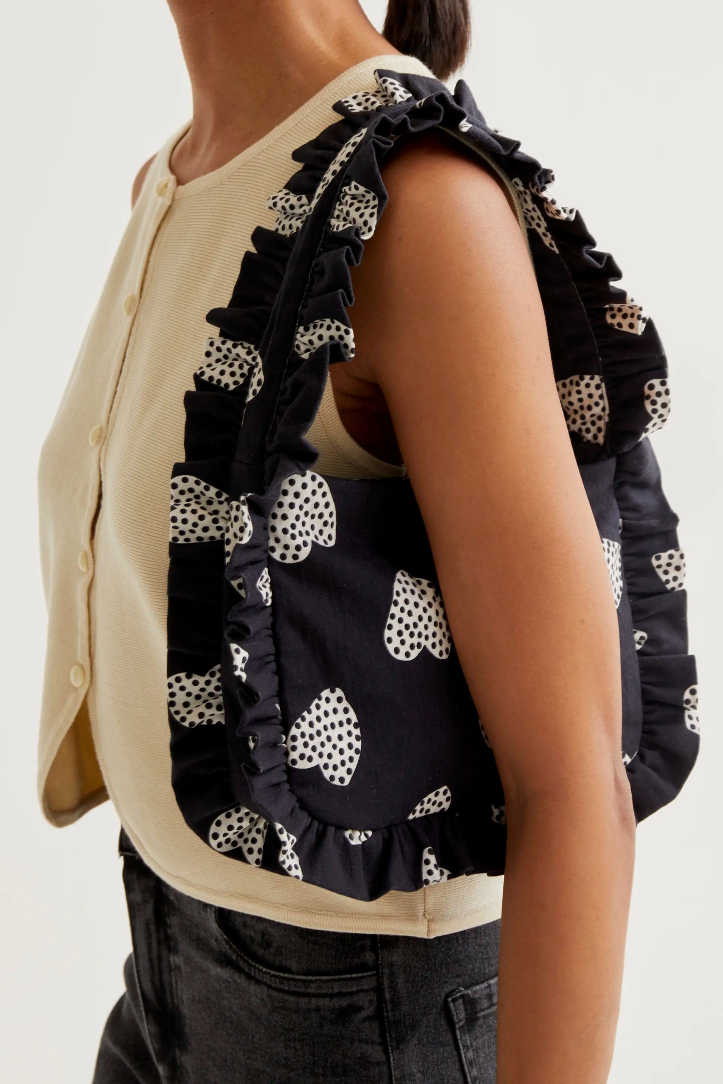 Harmony Black print bag