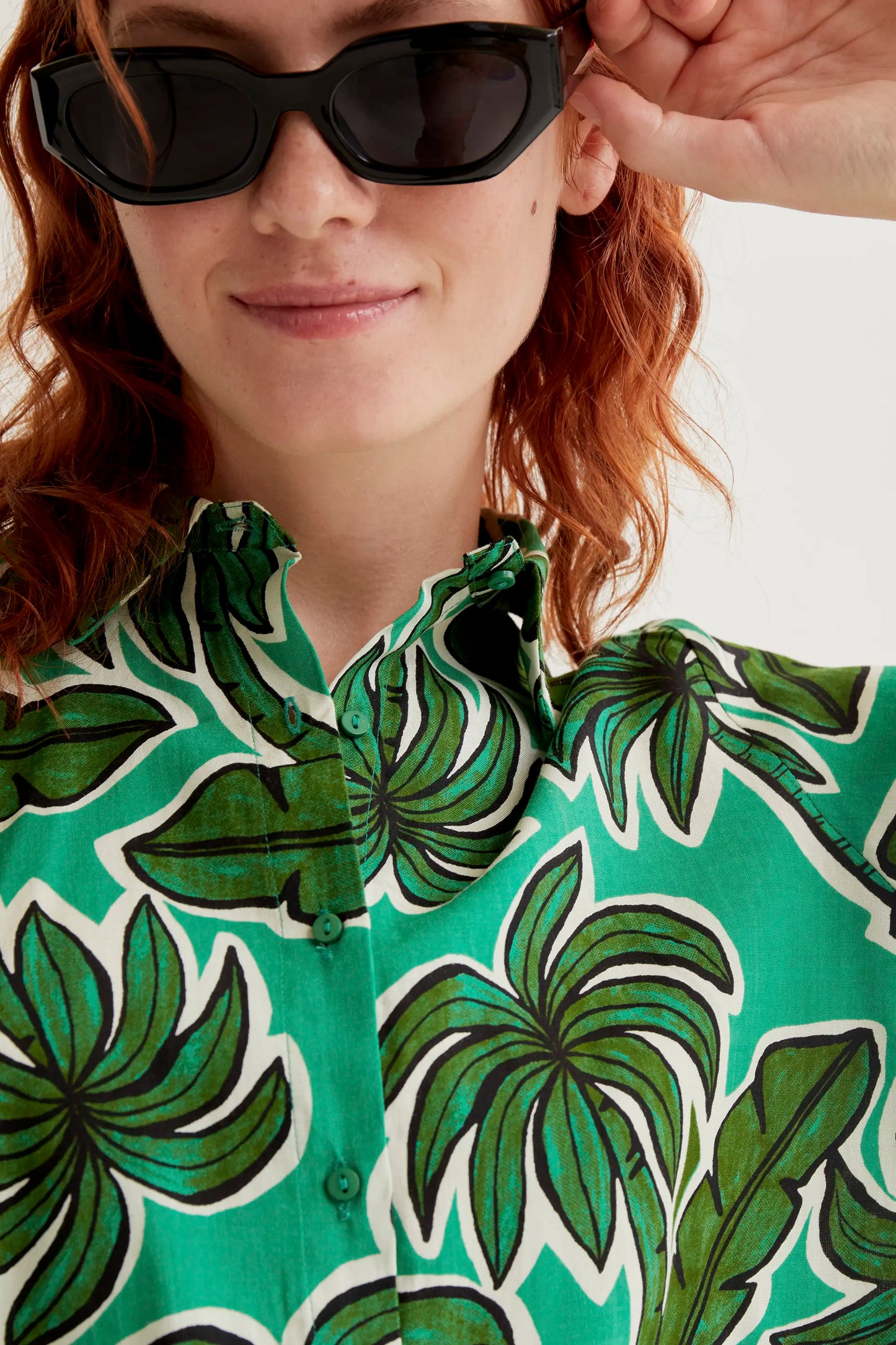 Camisa con estampado Palm Tree