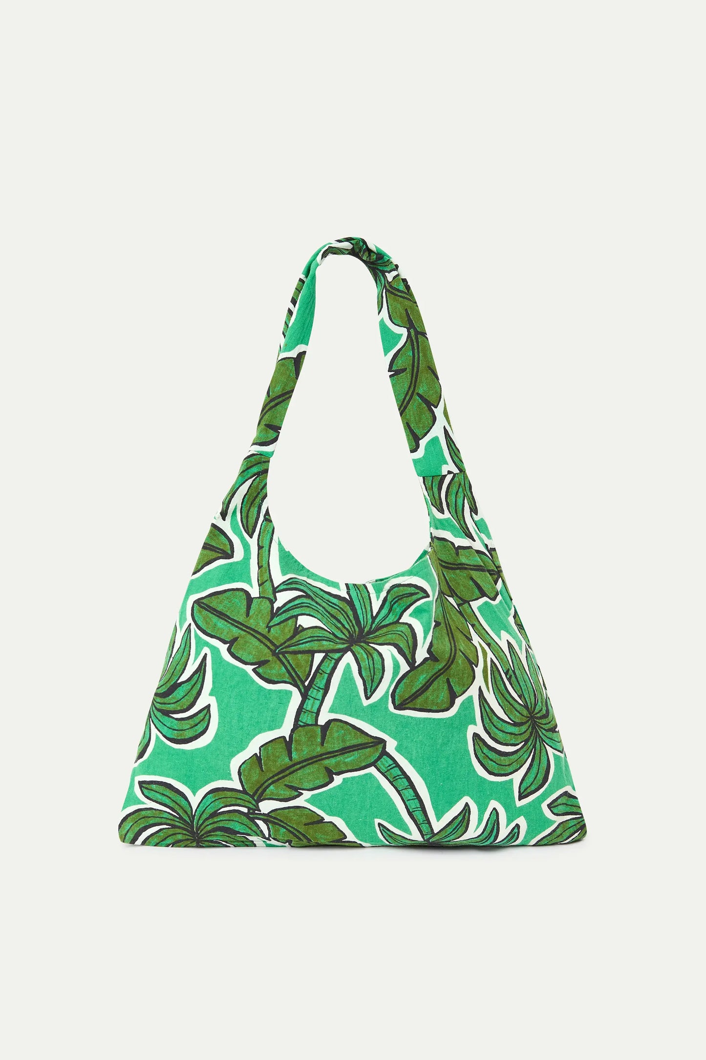 Borsa con stampa di palme