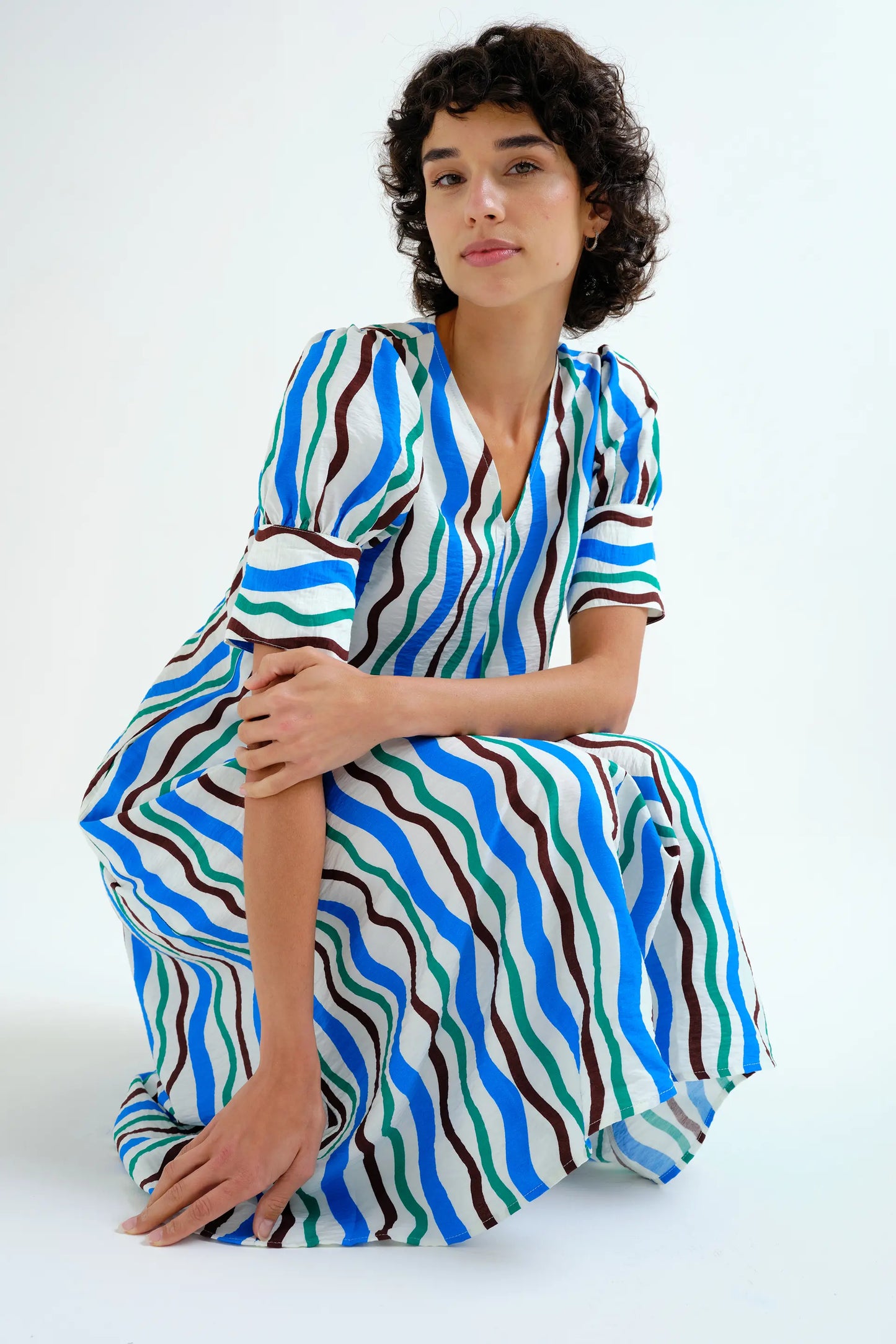 Vestido midi con estampado Sea & Mountain