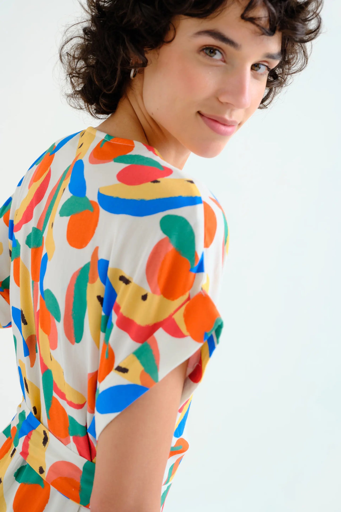 Vestido con estampado Tutti Frutti Small LENZING™ ECOVERO™