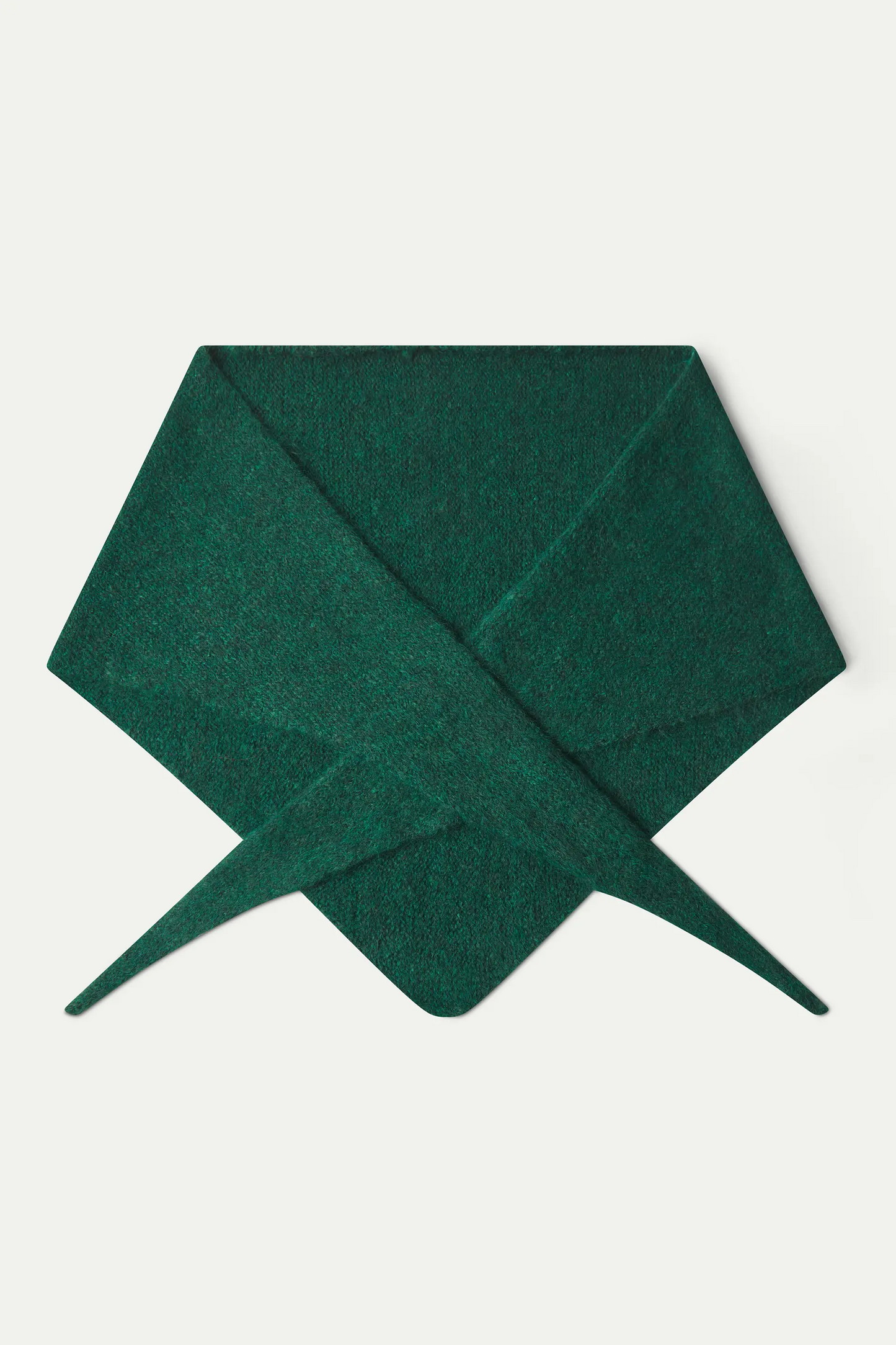Bandana triangolare verde scuro