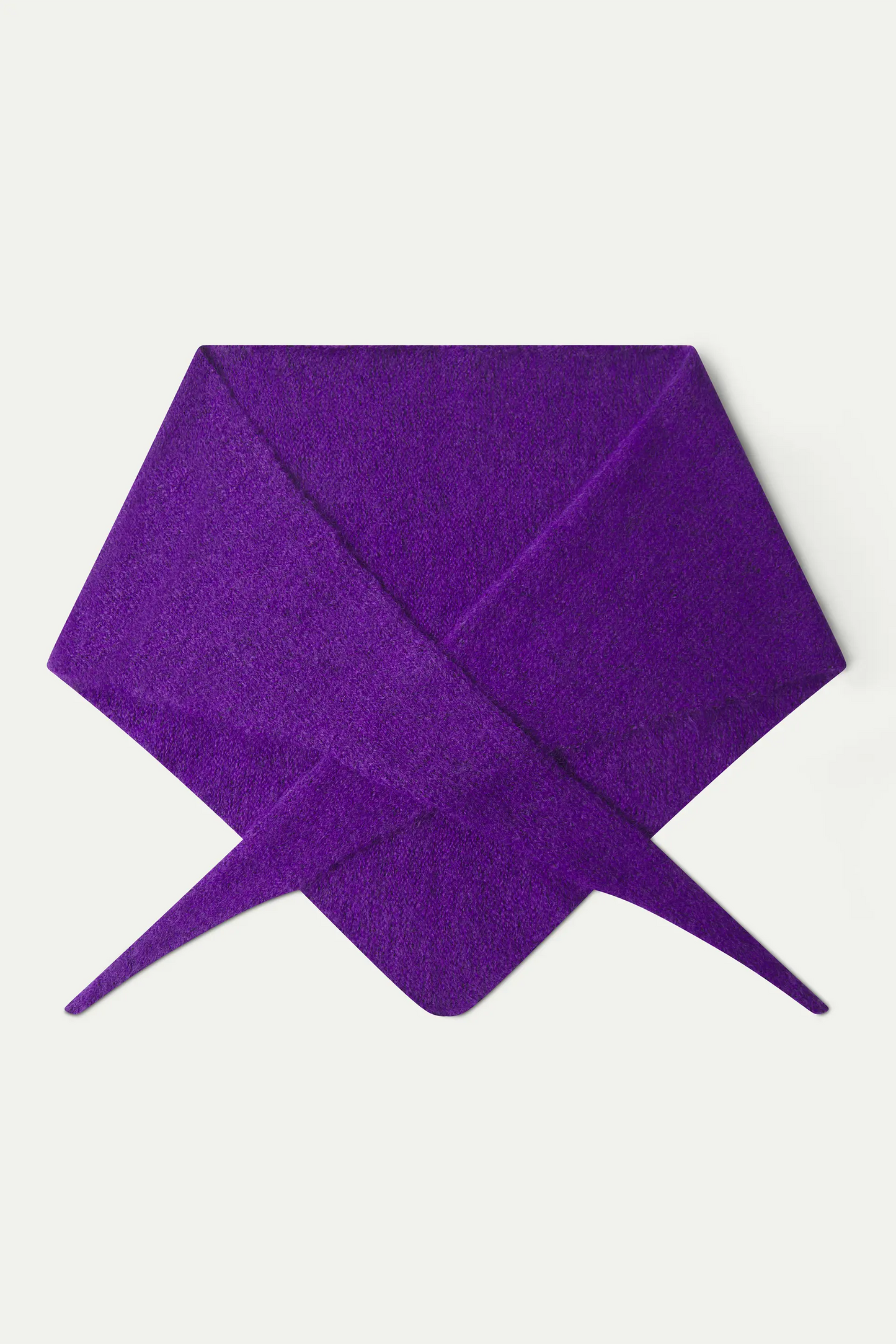 Bandana triangolare viola