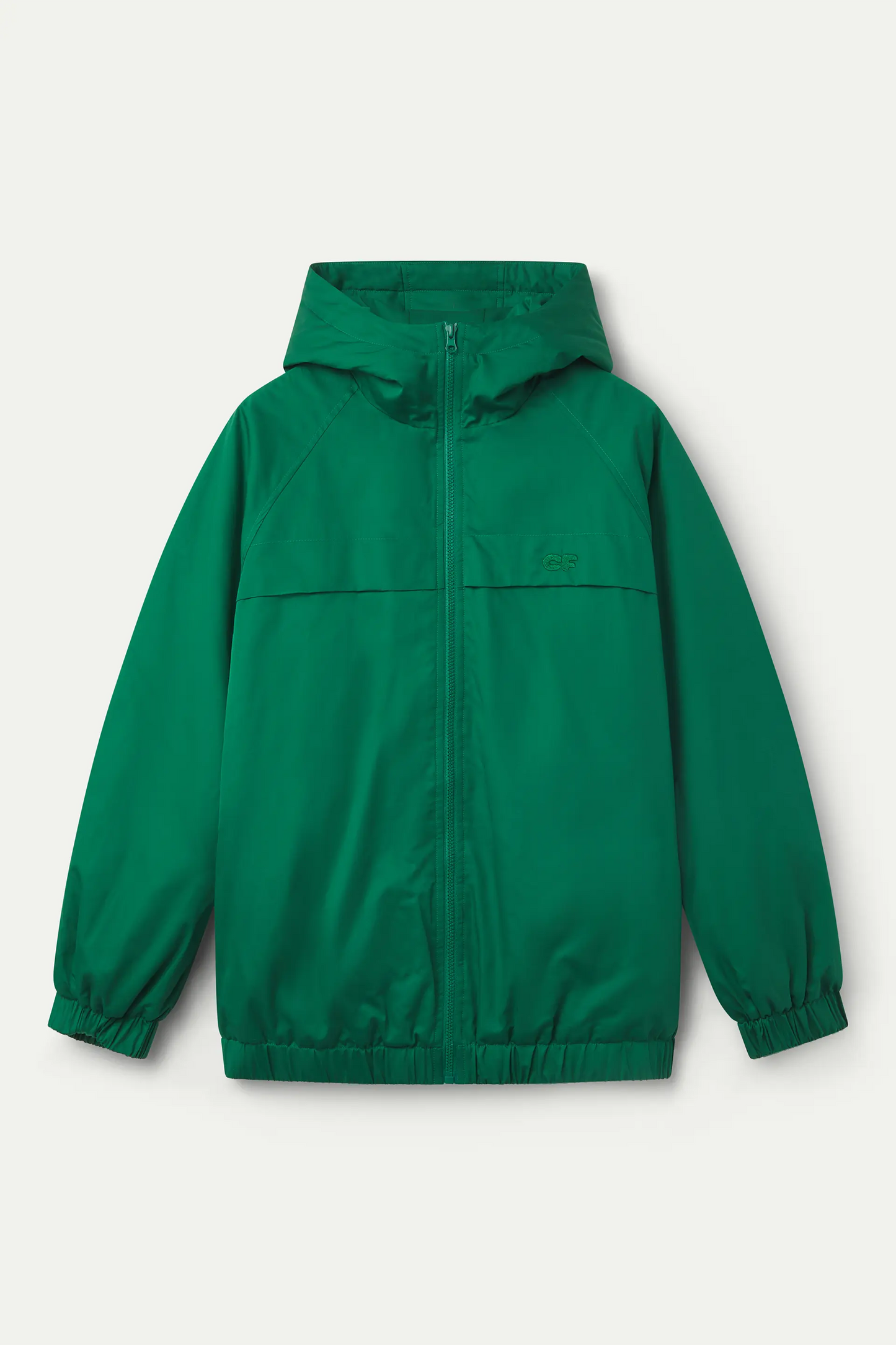 Giacca 100% cotone verde "CF"