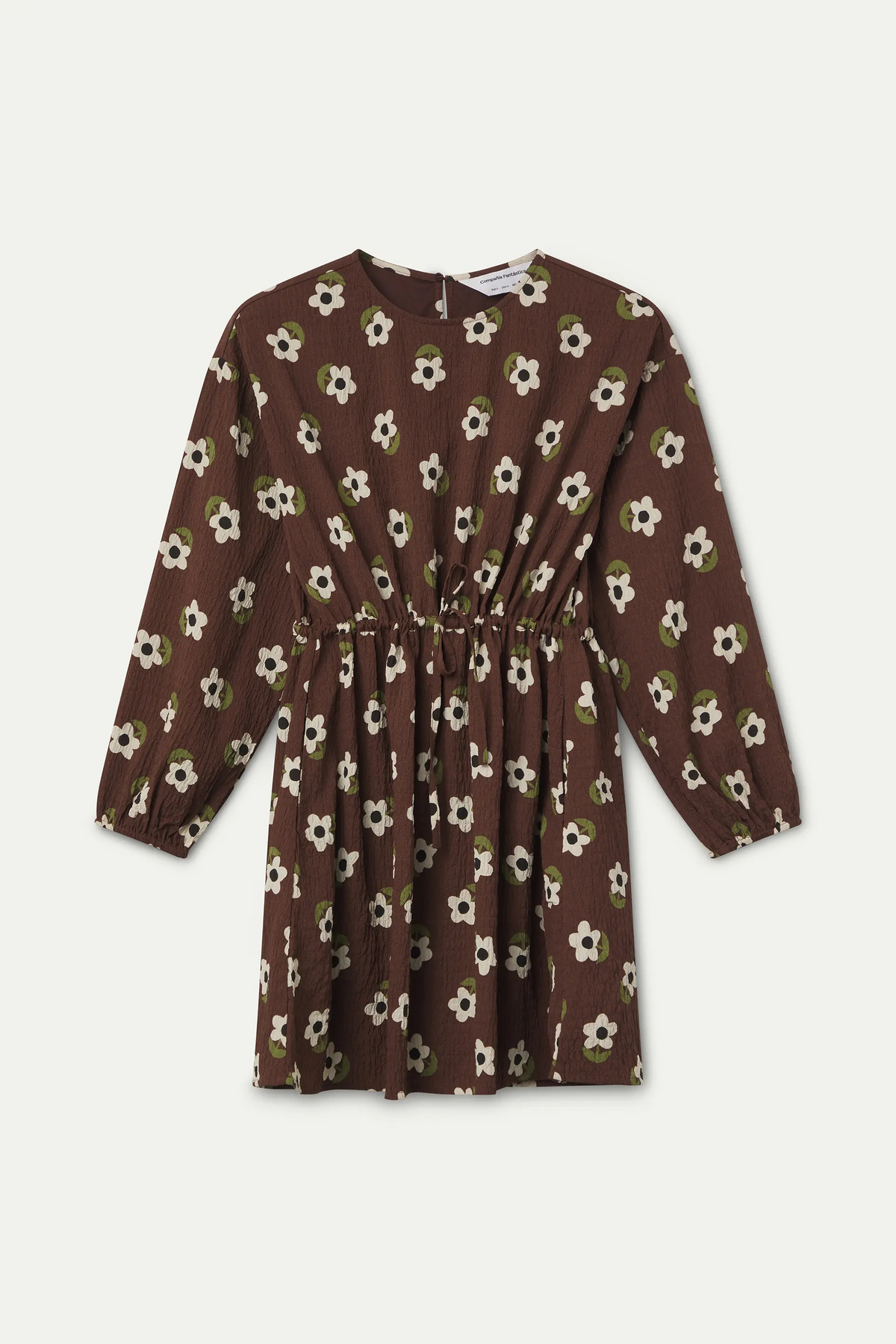 Vestido corto con estampado Santini