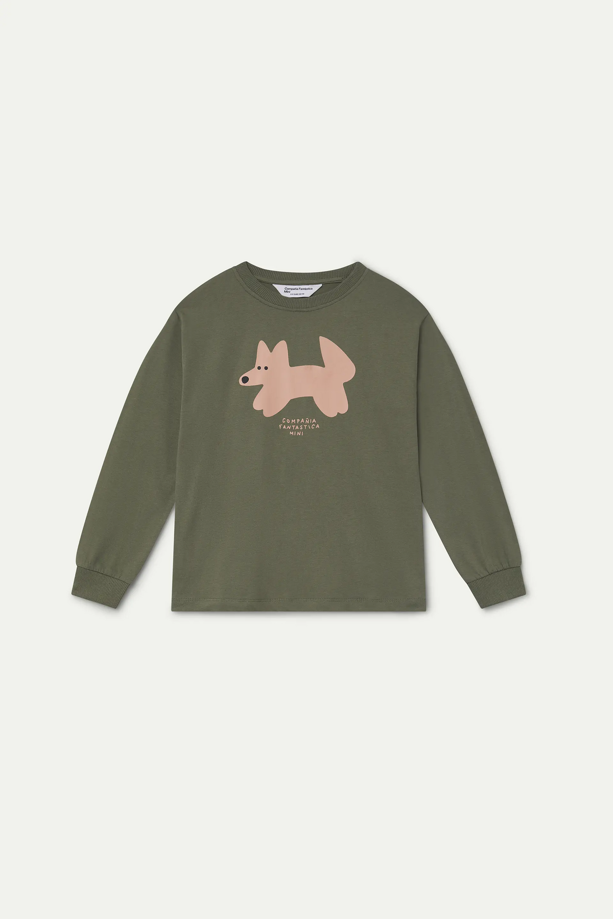 Camiseta unisex 100% algodón con estampado Zorrito "Compañía Fantastica Mini"