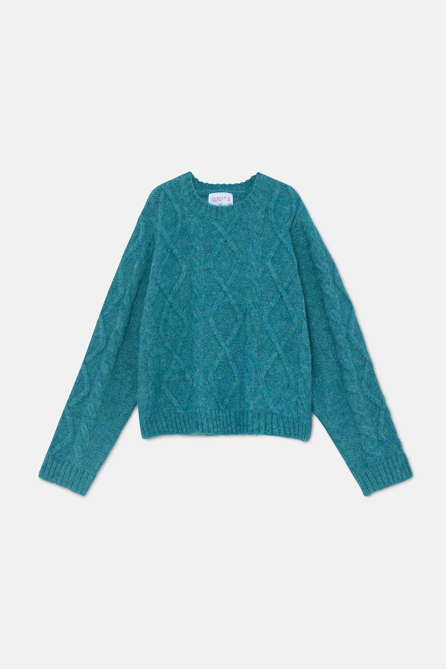 Unisex blue aranes sweater