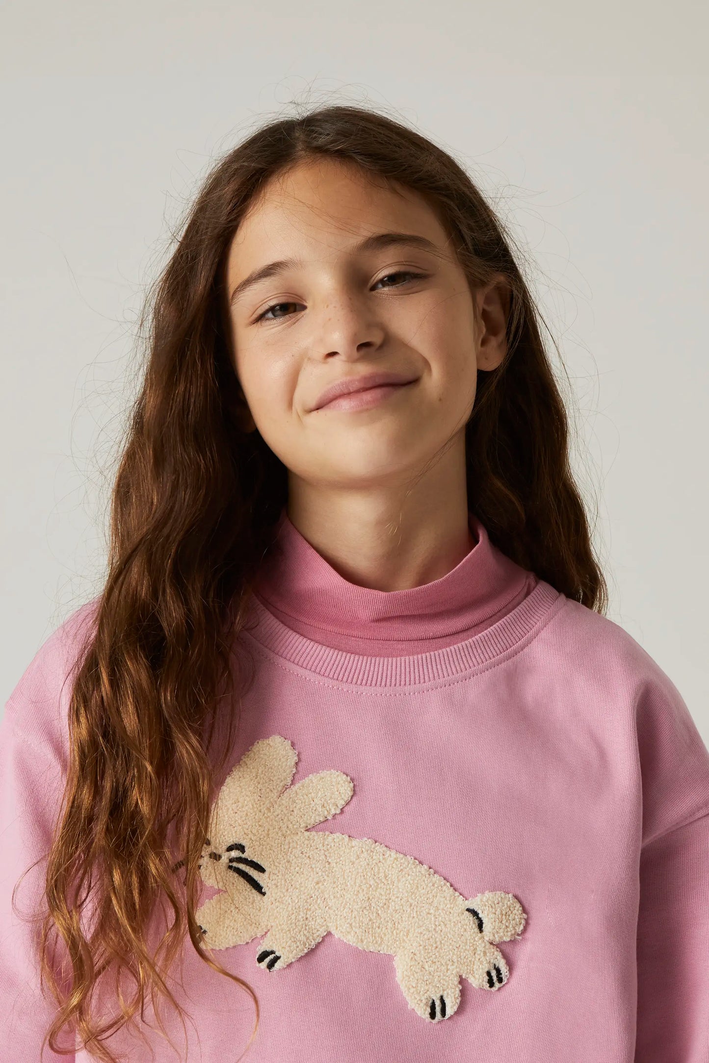 Sudadera unisex de felpa con gráfica de conejo