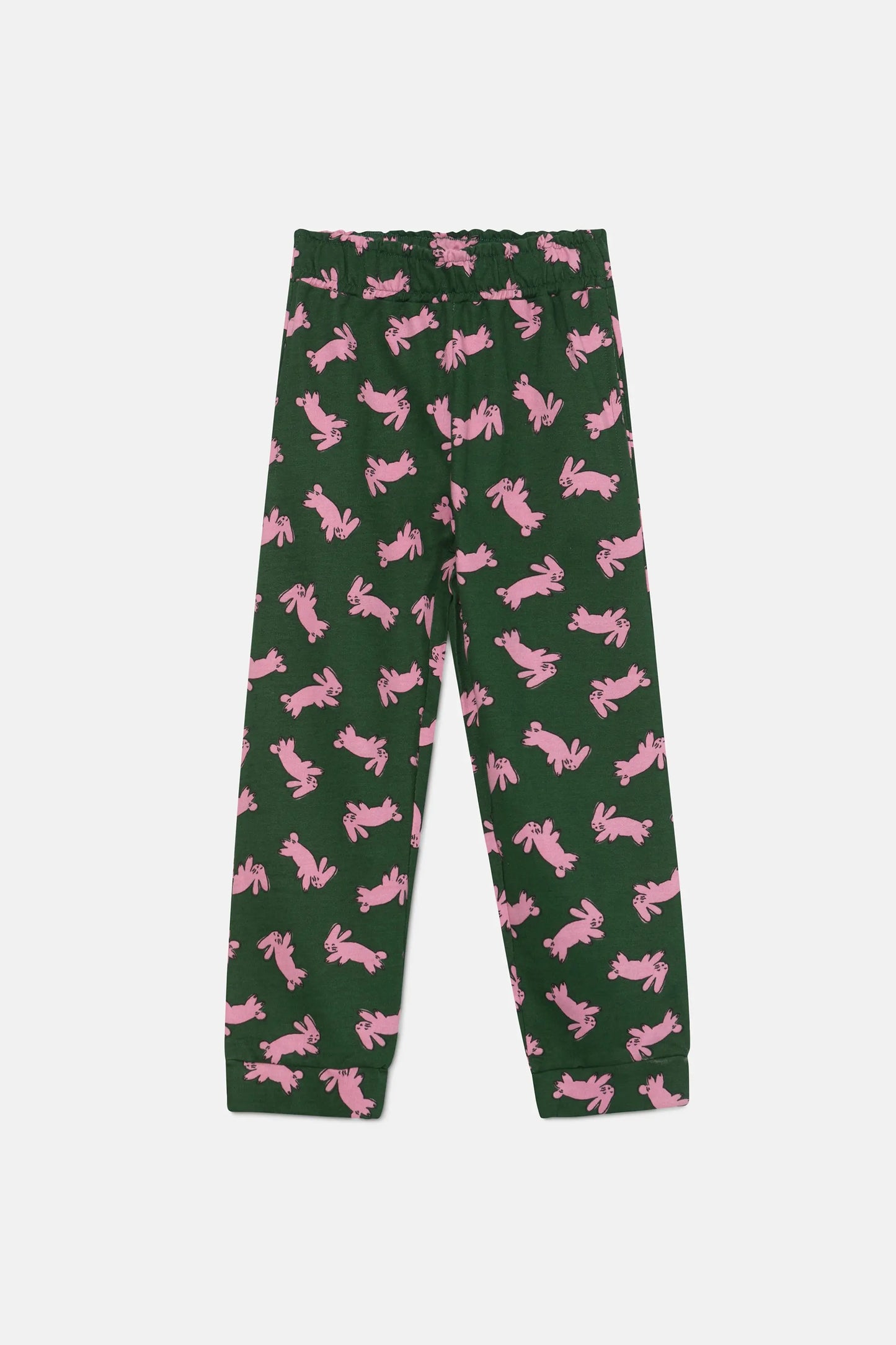 Joggers unisex con stampa di coniglio