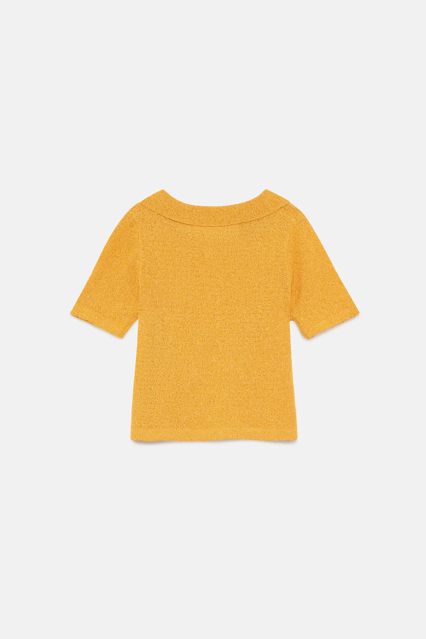 Maglia dolcevita gialla da bambina