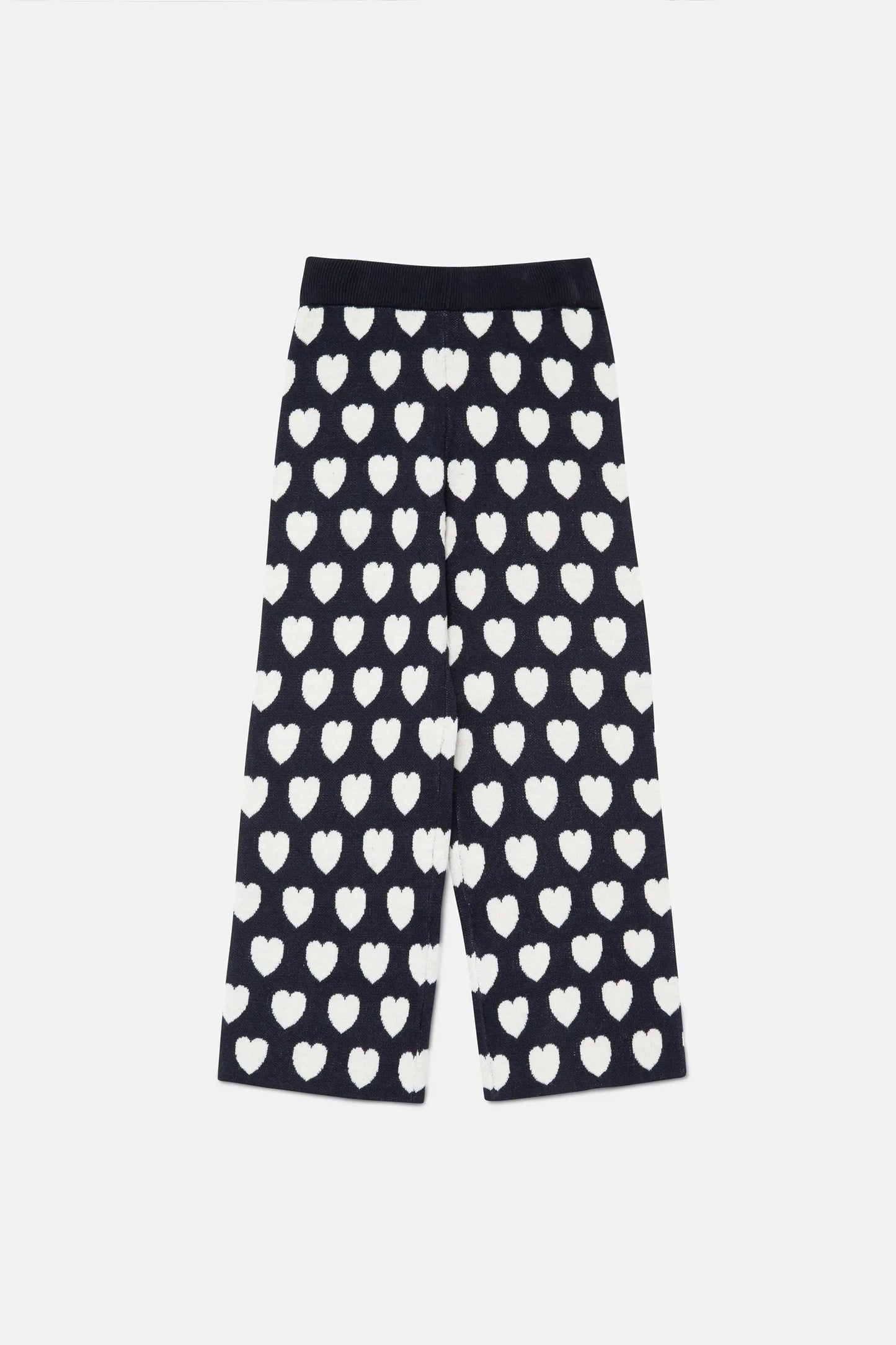 Girl's heart-print pants