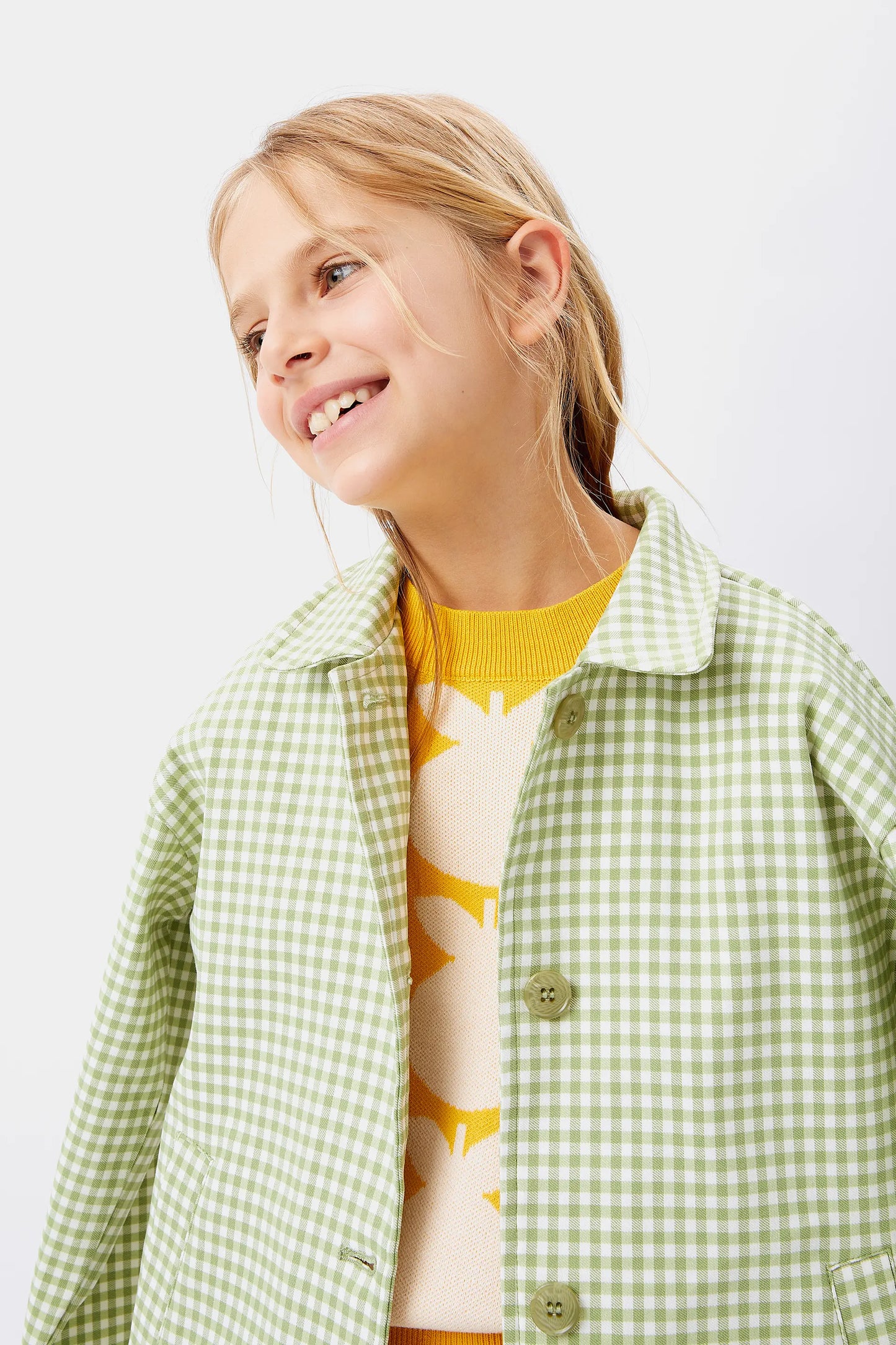 Pantalón de niña estampado de frutas
