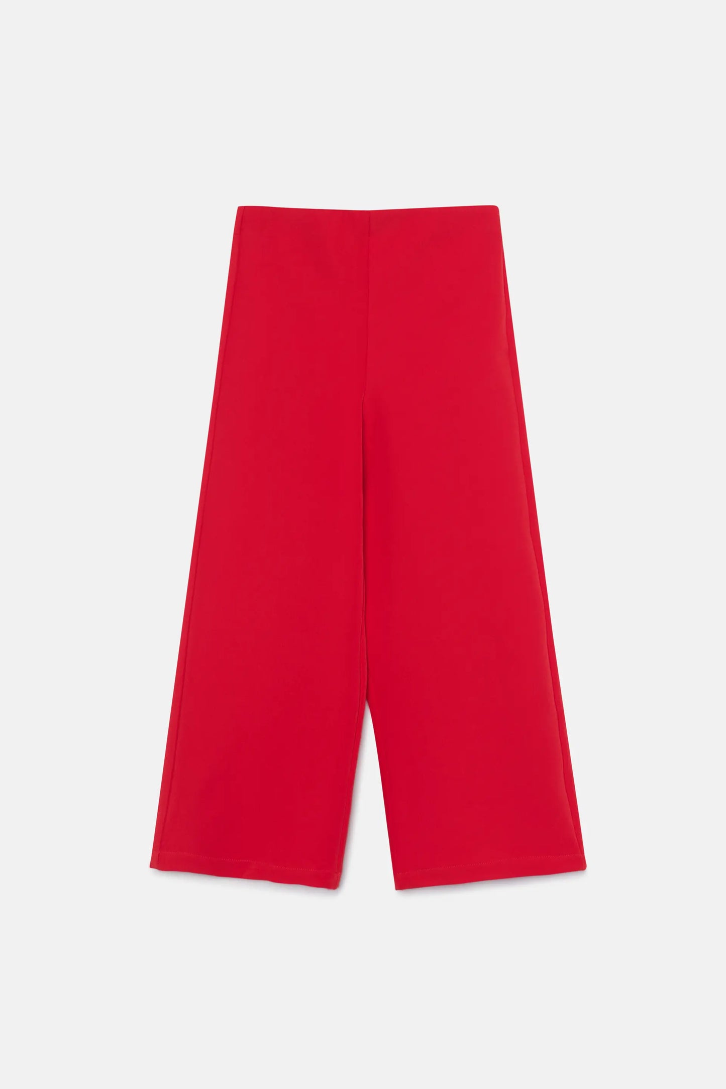 Girl's red straight pants