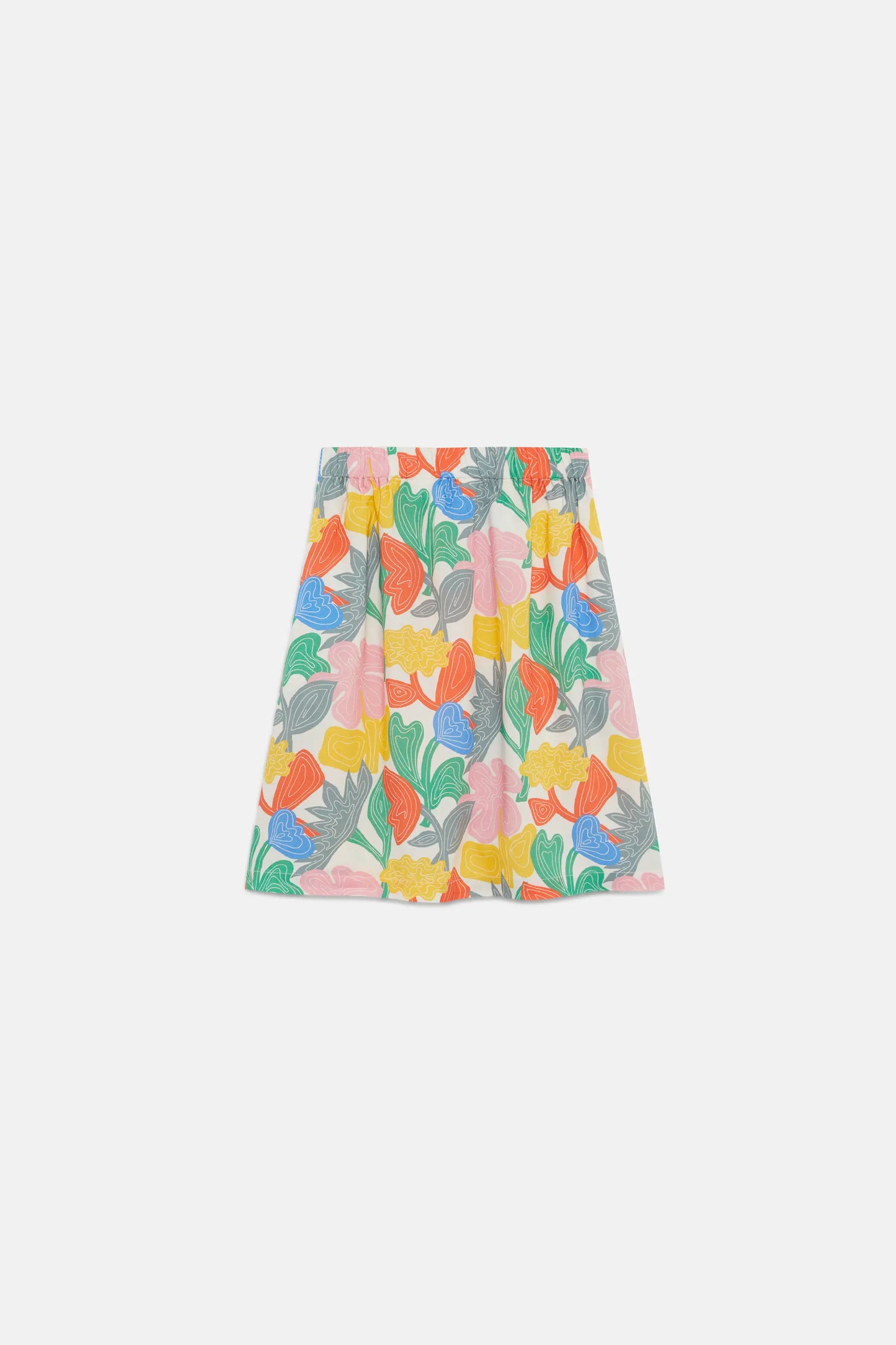 Gonna midi da bambina Florere floreale
