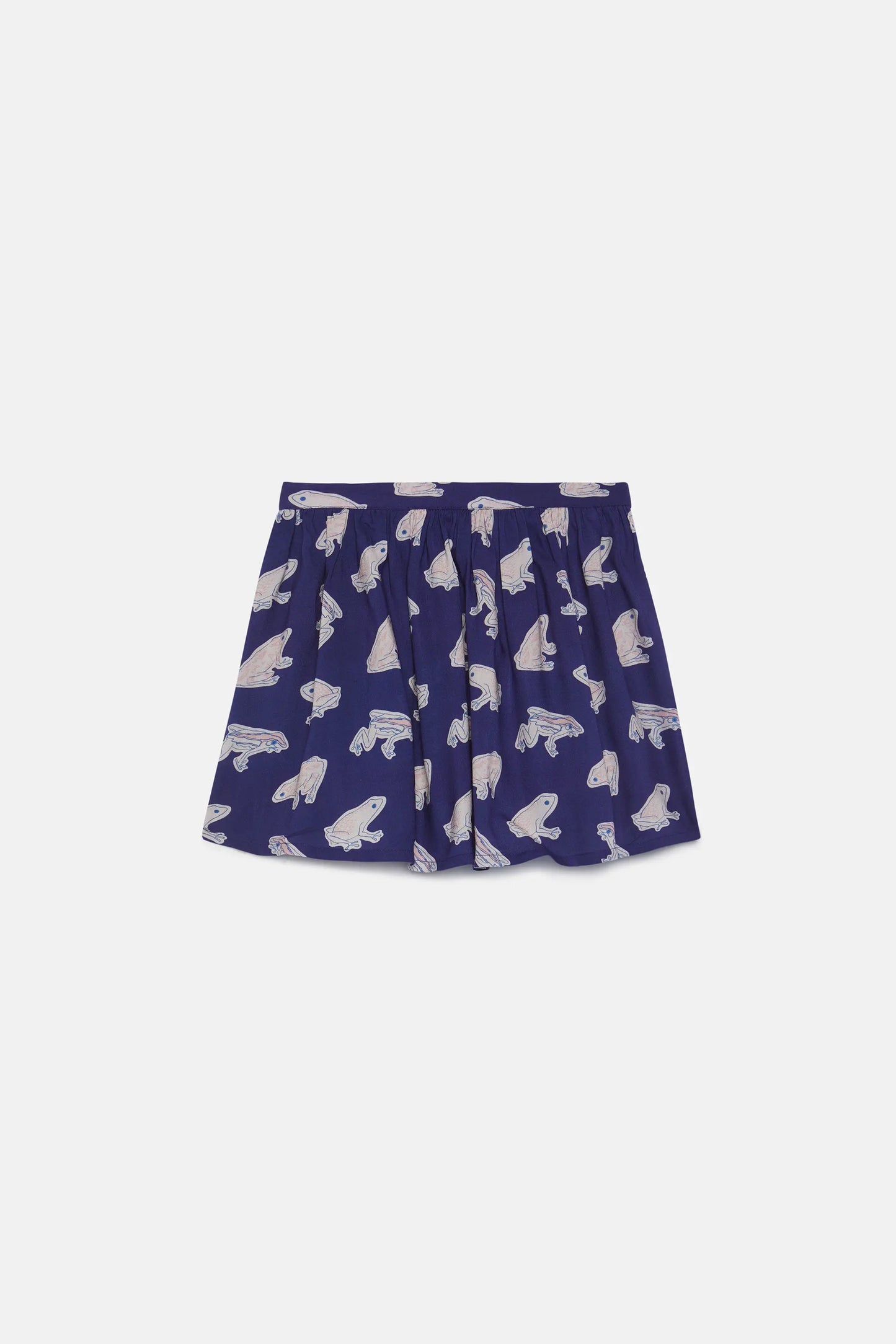 LENZING™ ECOVERO™ viscose girl's short skirt with frogs