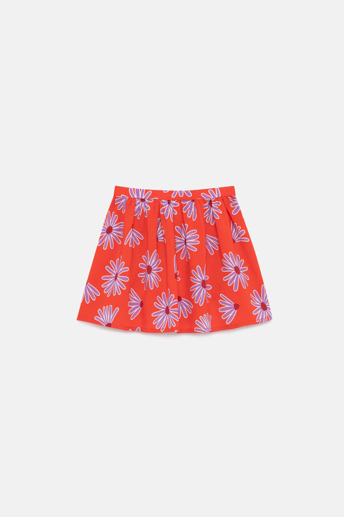 Gonna corta da bambina in viscosa Bellis LENZING™ ECOVERO™ floreale