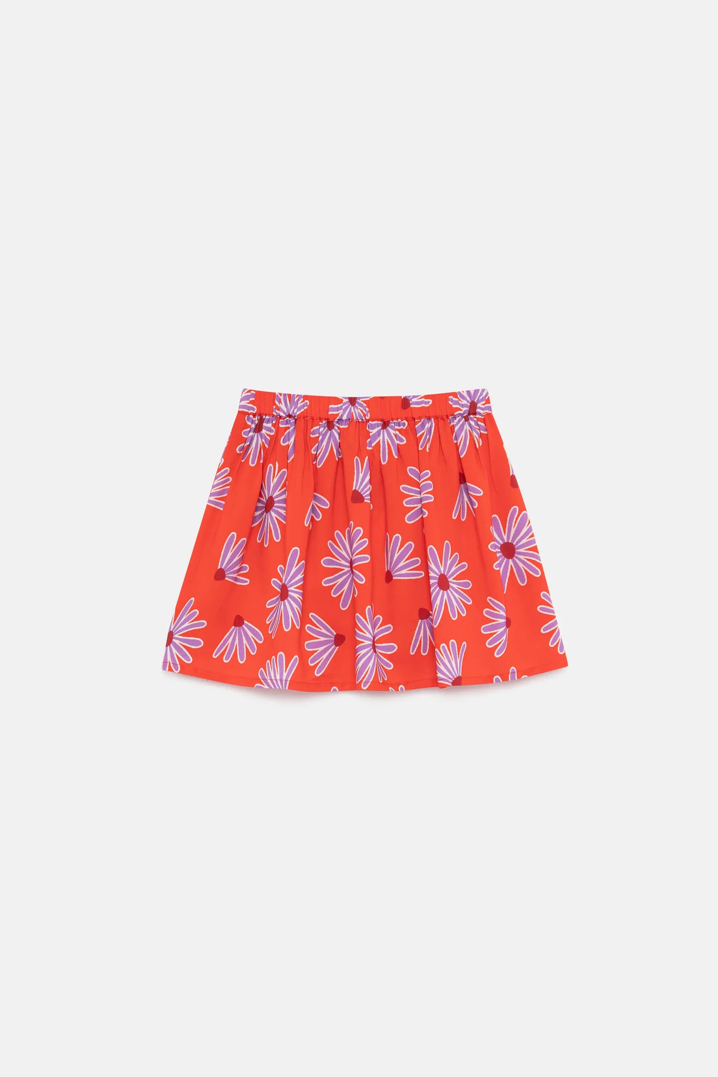Gonna corta da bambina in viscosa Bellis LENZING™ ECOVERO™ floreale