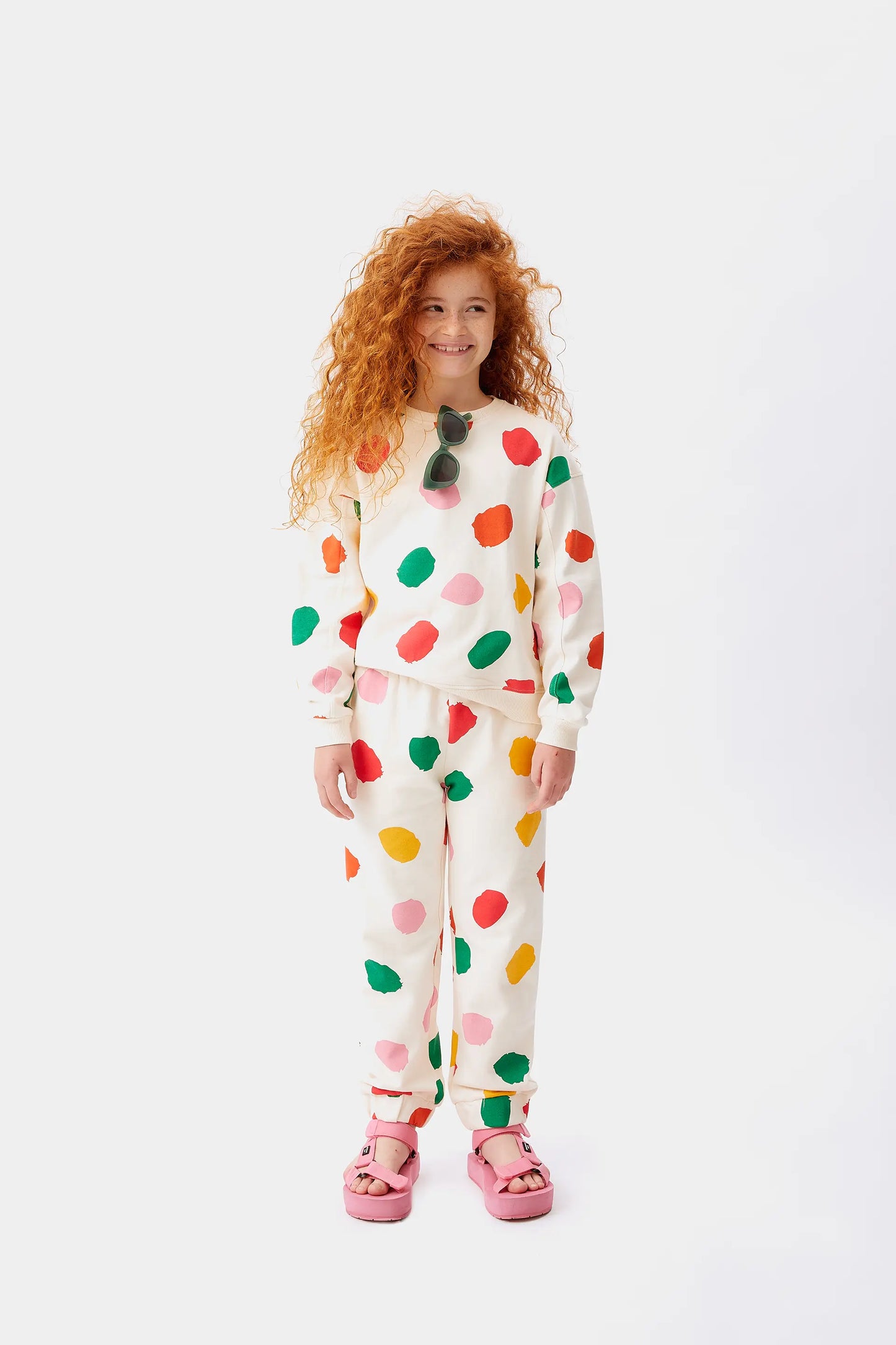 Felpa unisex a pois di Macula