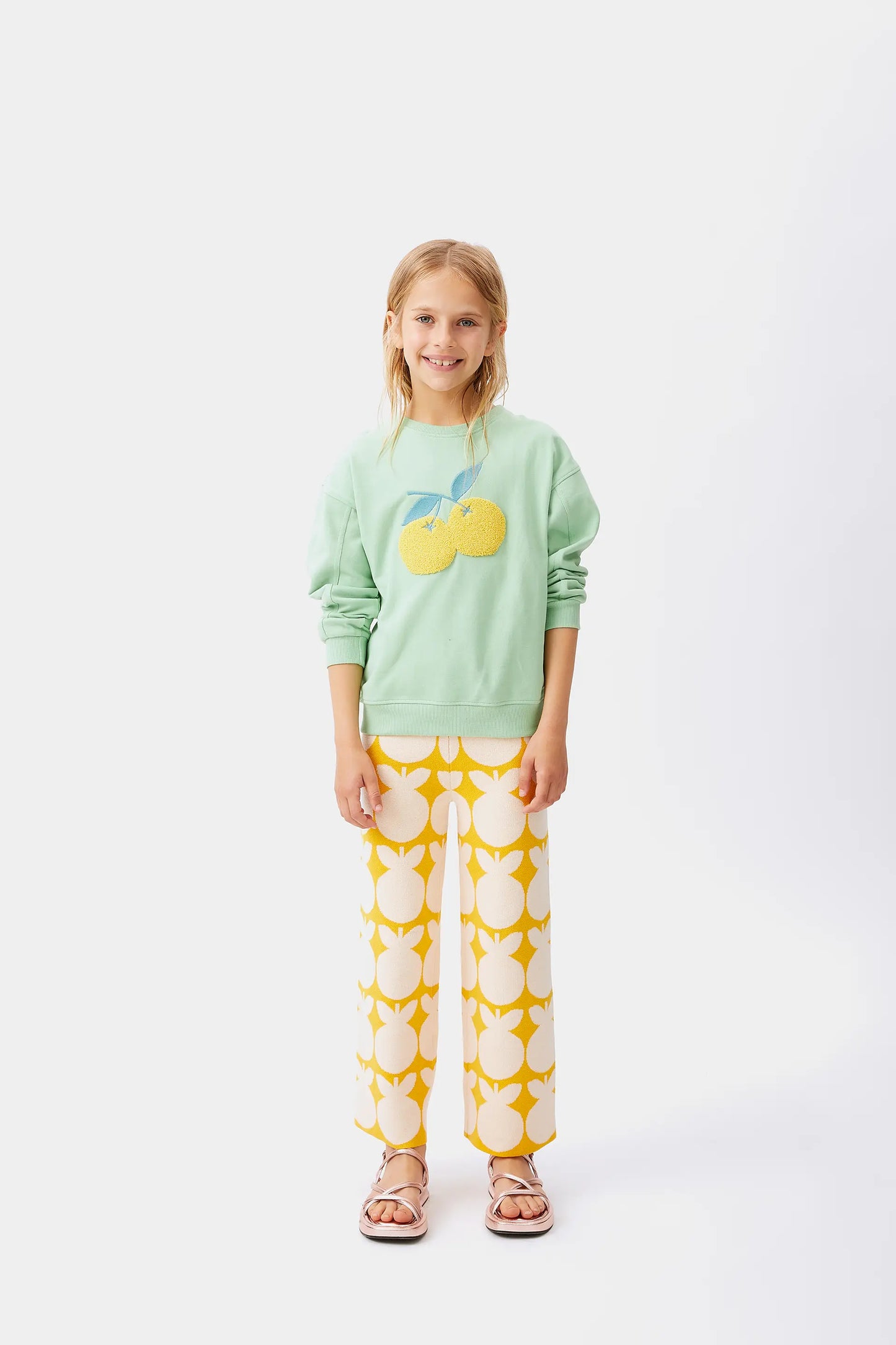 Yuzu print unisex sweatshirt
