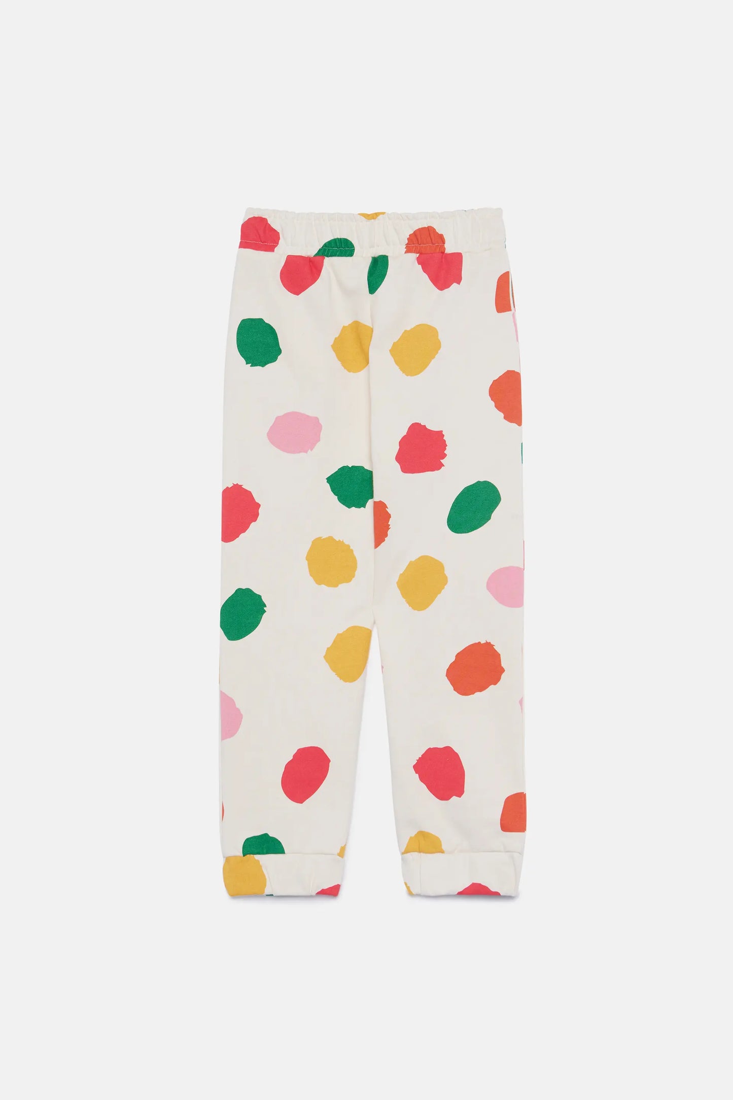 Unisex polka dot print jogger