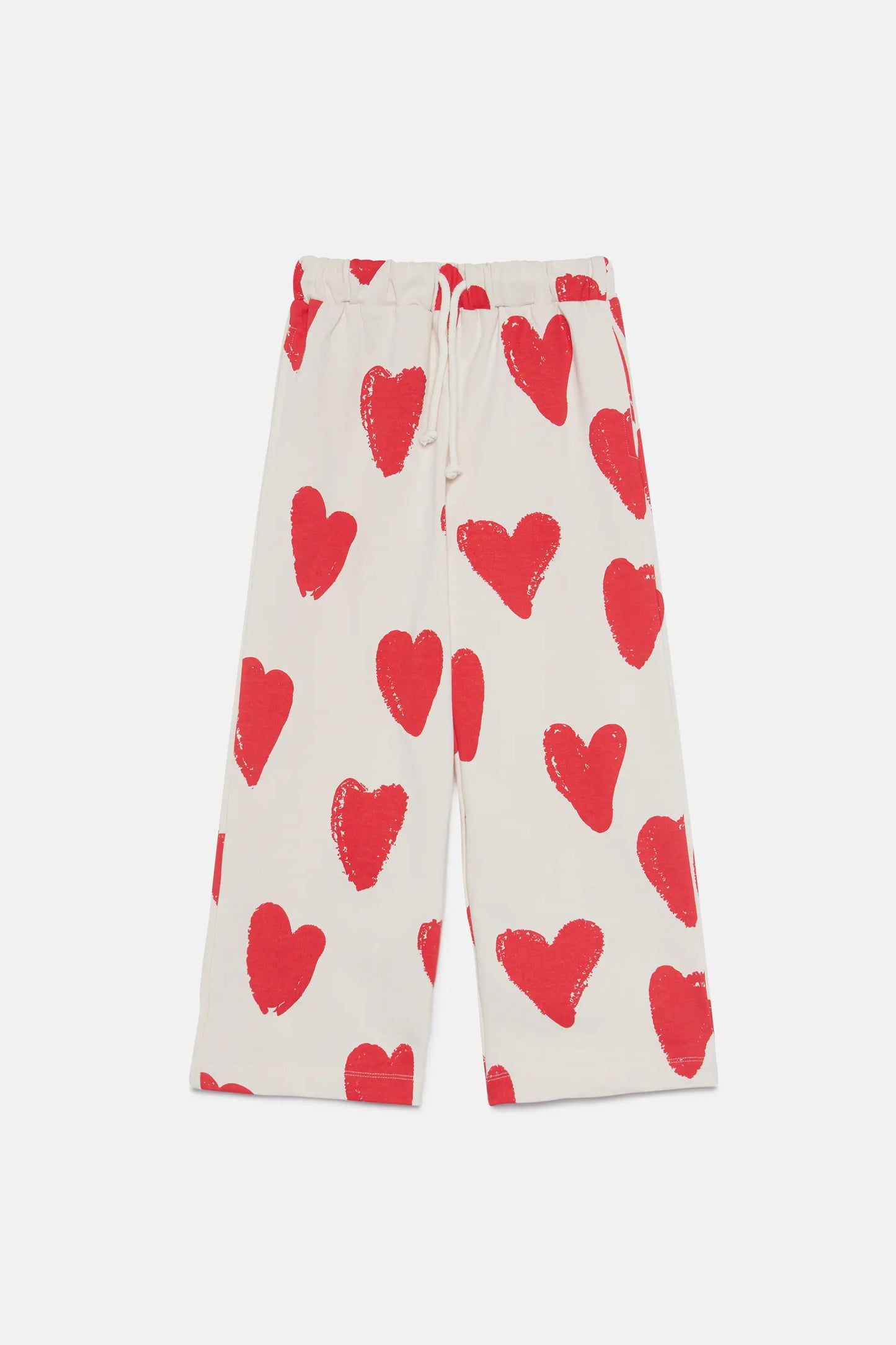 Pantalón unisex estampado corazones