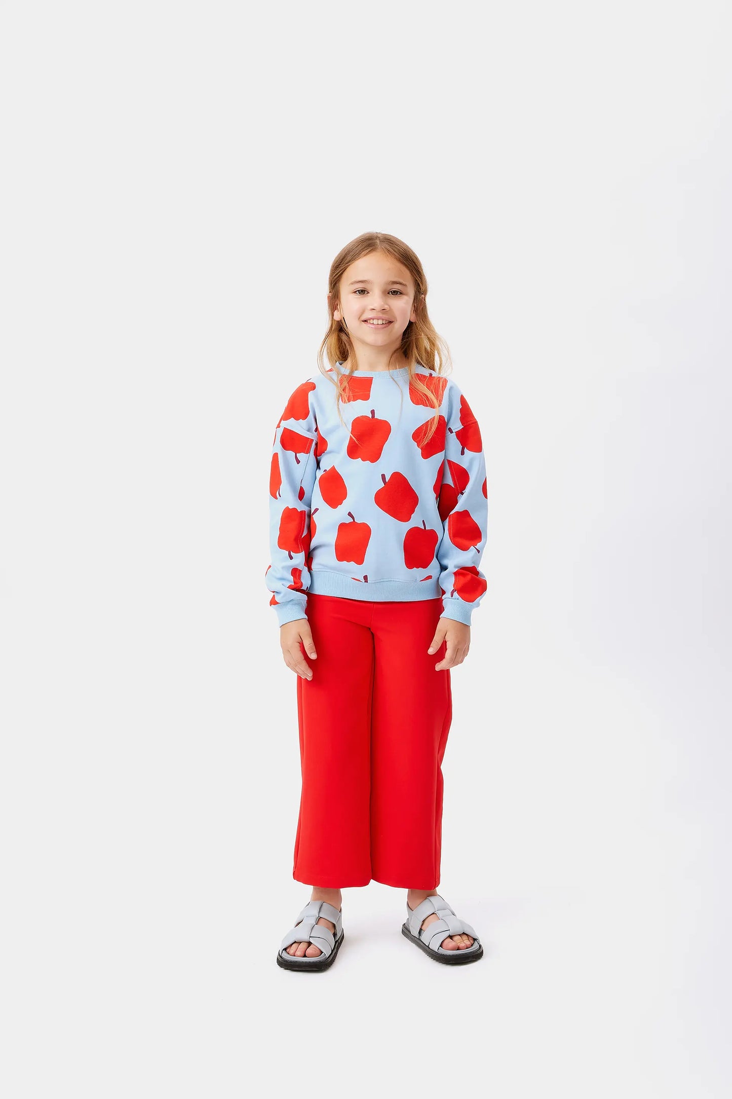 Felpa unisex con stampa peperoni