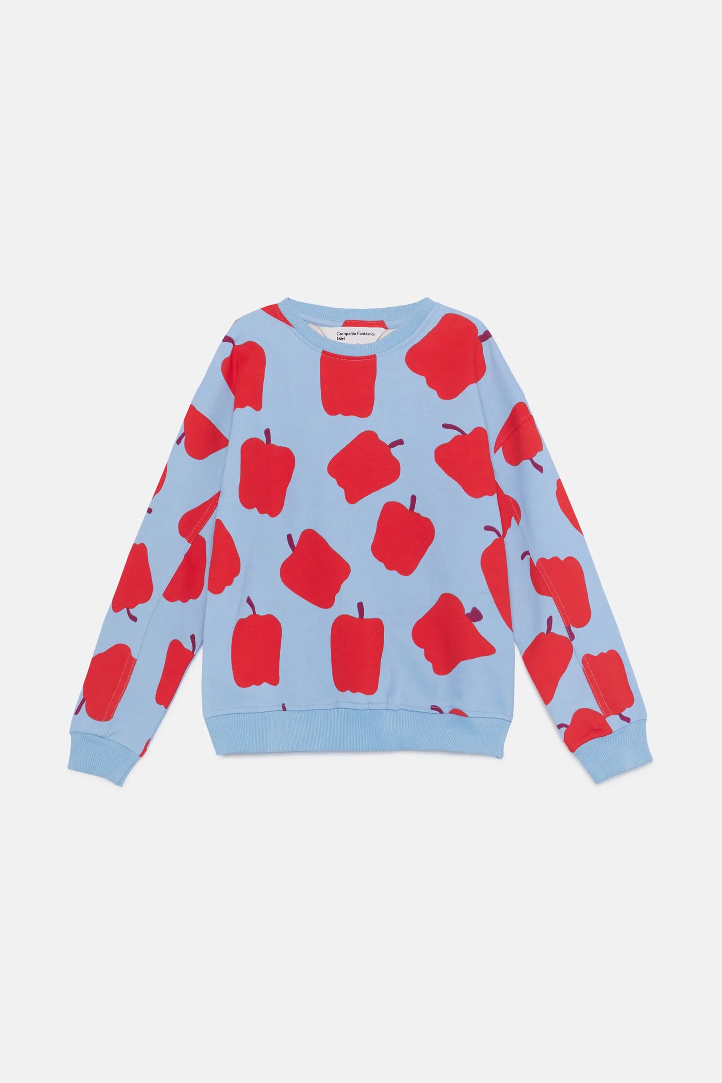 Felpa unisex con stampa peperoni