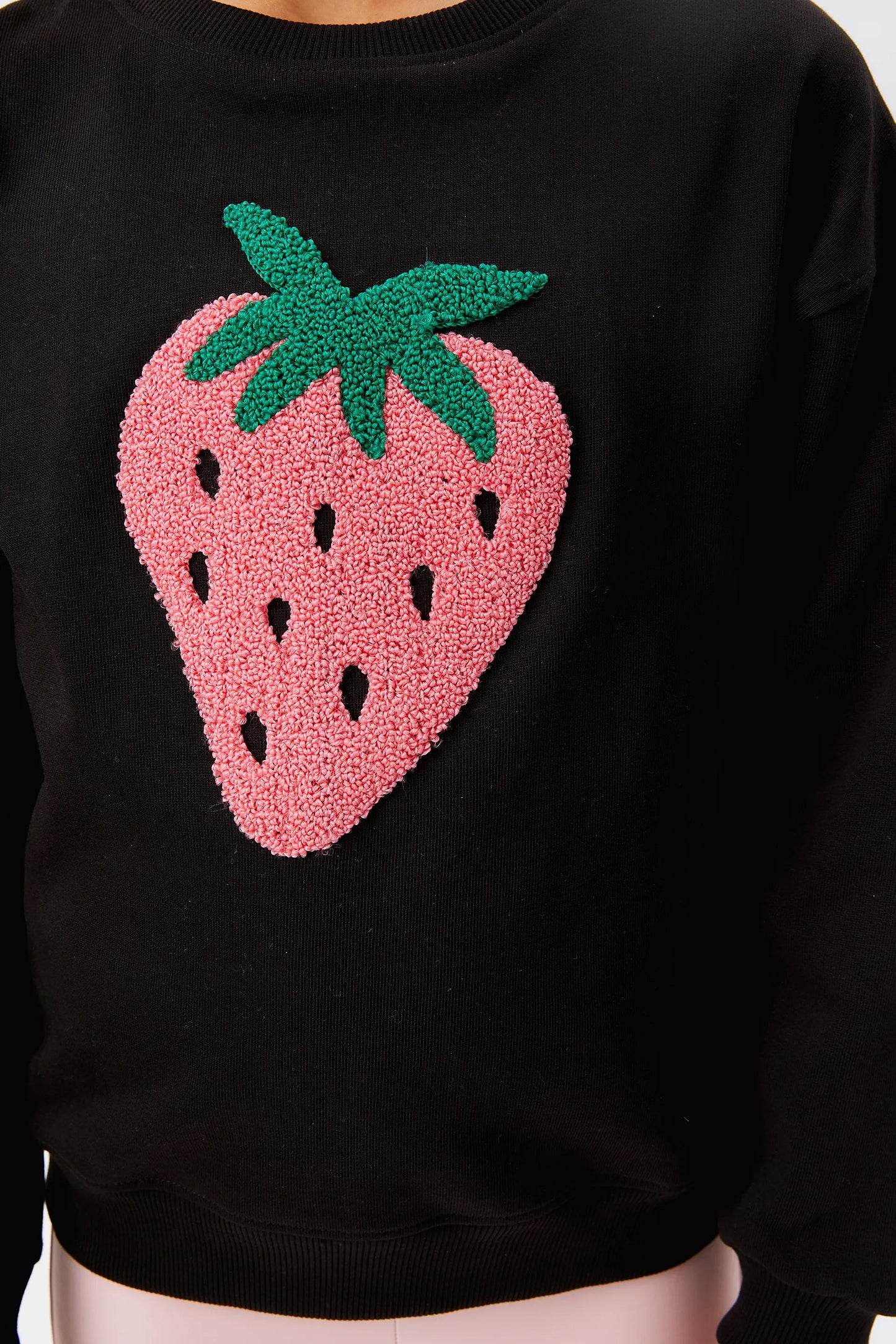 Sudadera unisex print de fresa