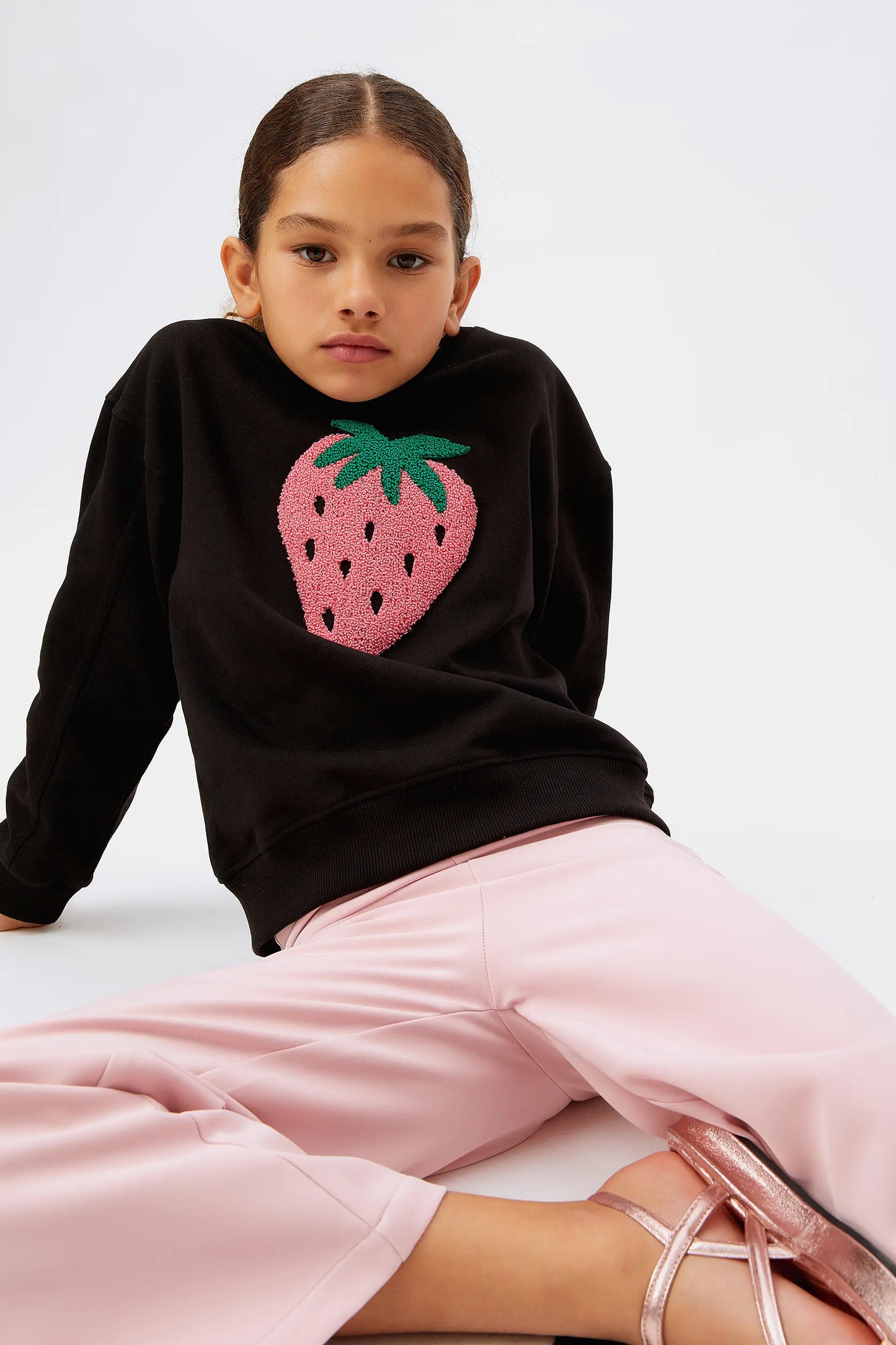 Sudadera unisex print de fresa