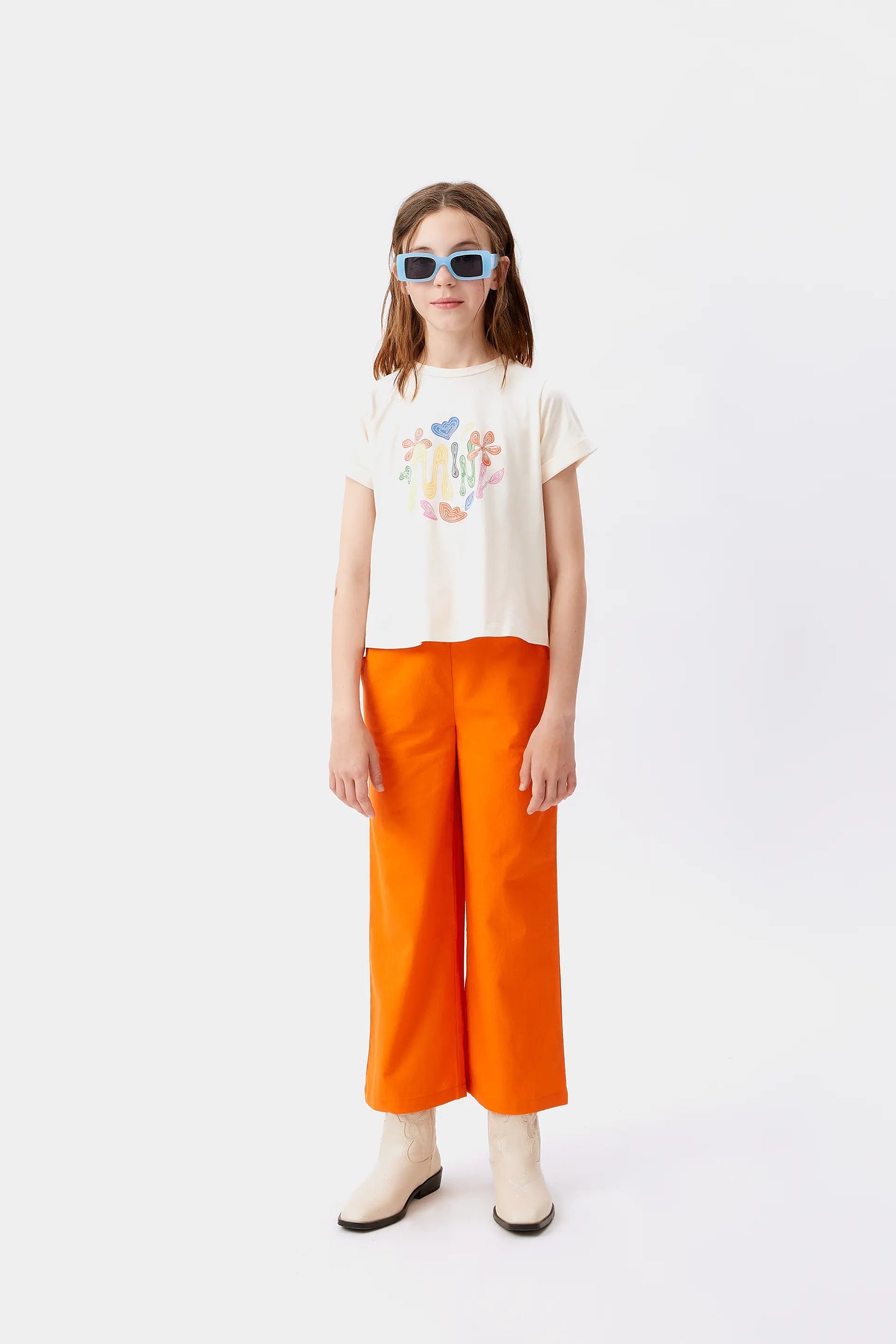 T-shirt unisex con stampa Fantastica bianca