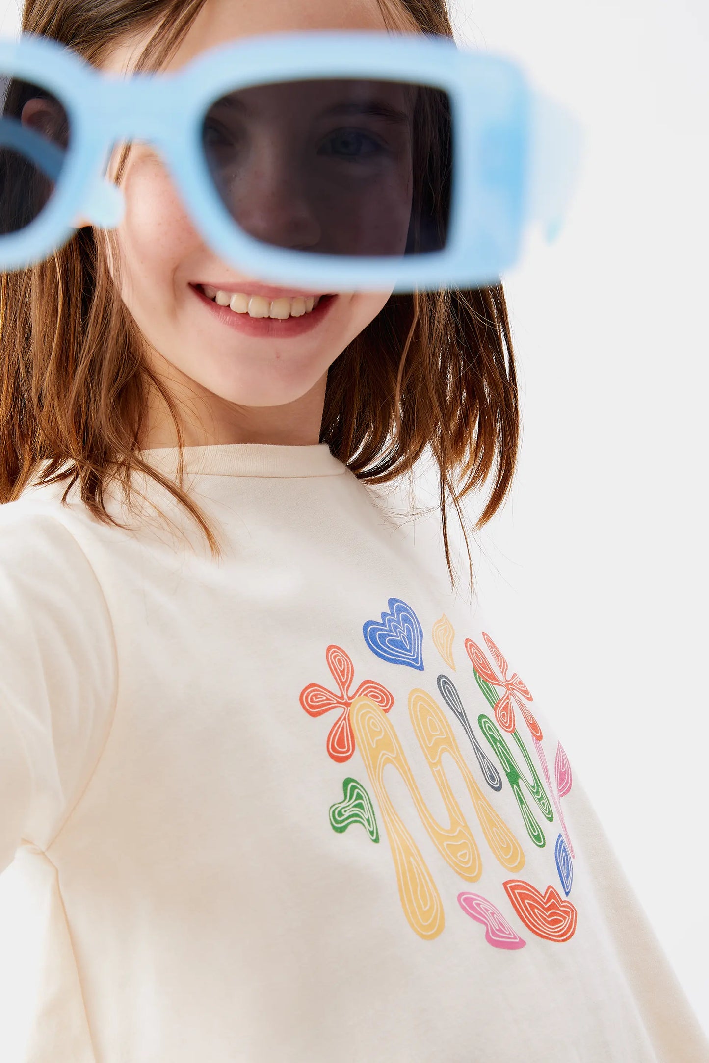 T-shirt unisex con stampa Fantastica bianca