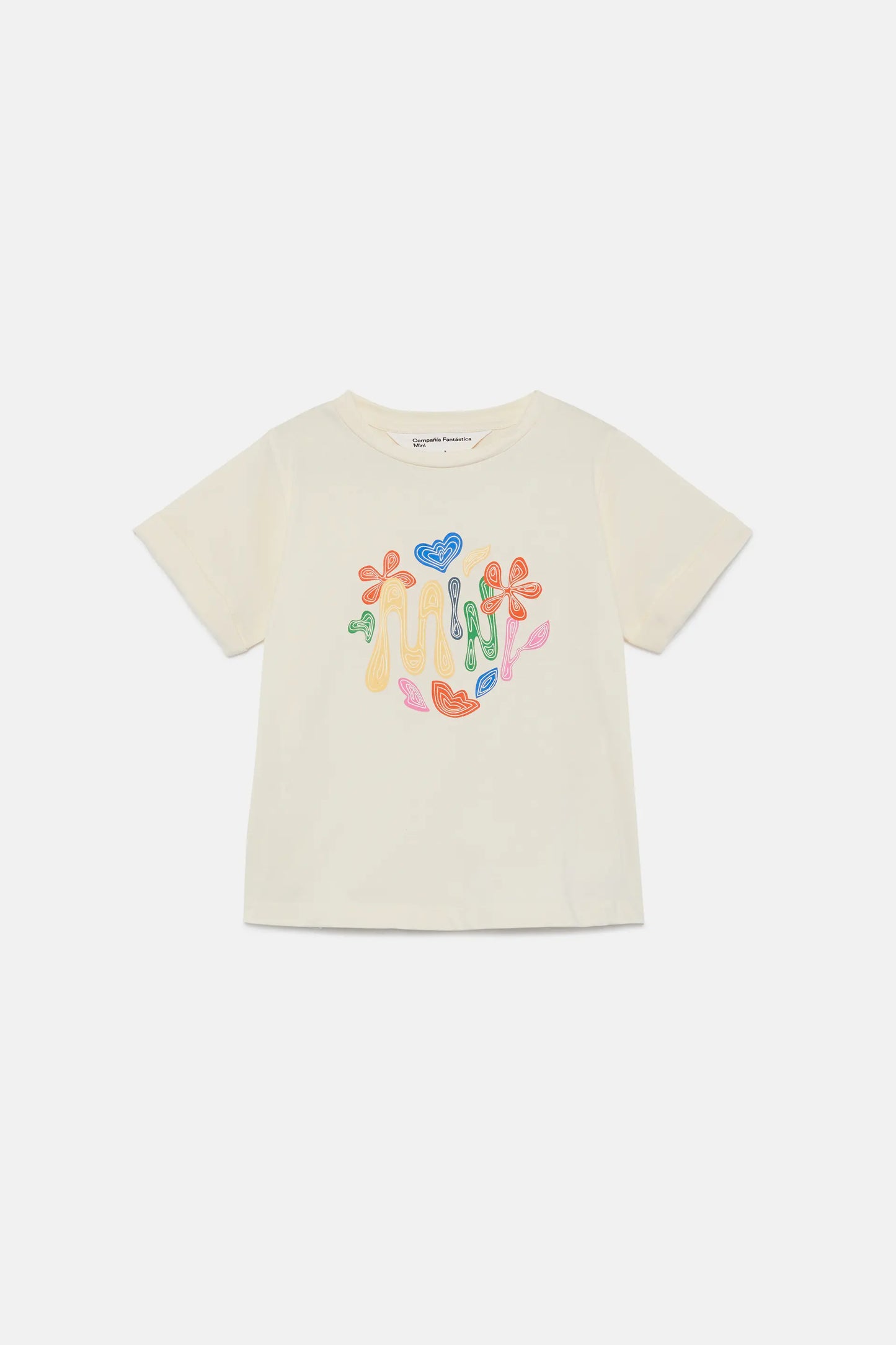 T-shirt unisex con stampa Fantastica bianca