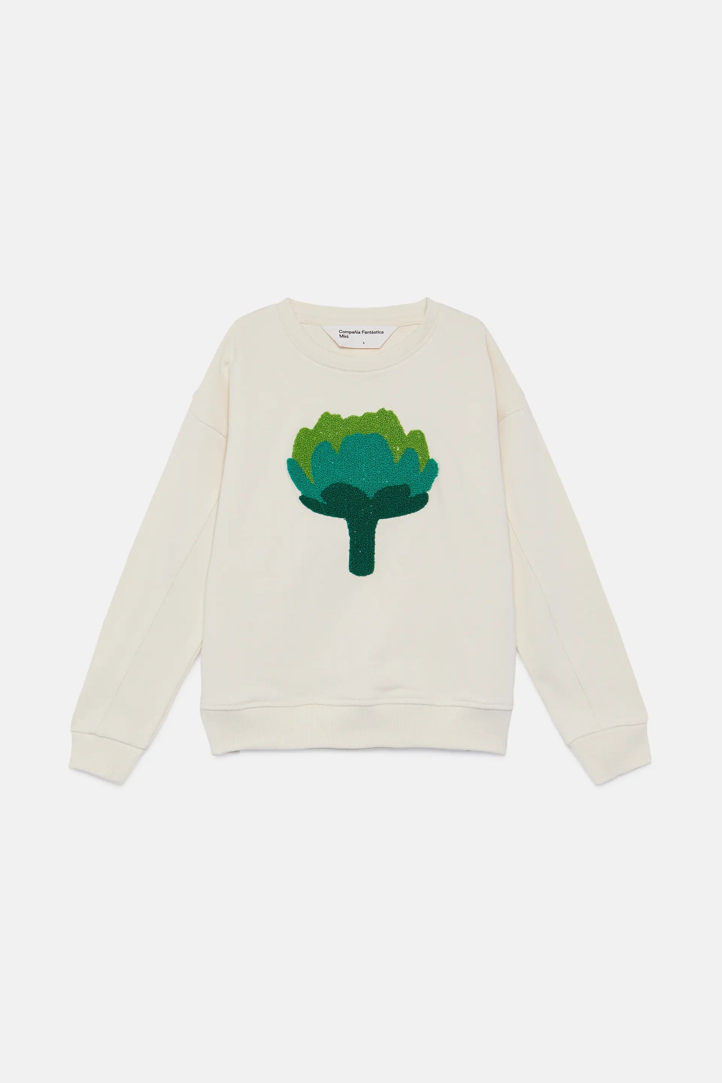 Felpa unisex con stampa carciofi