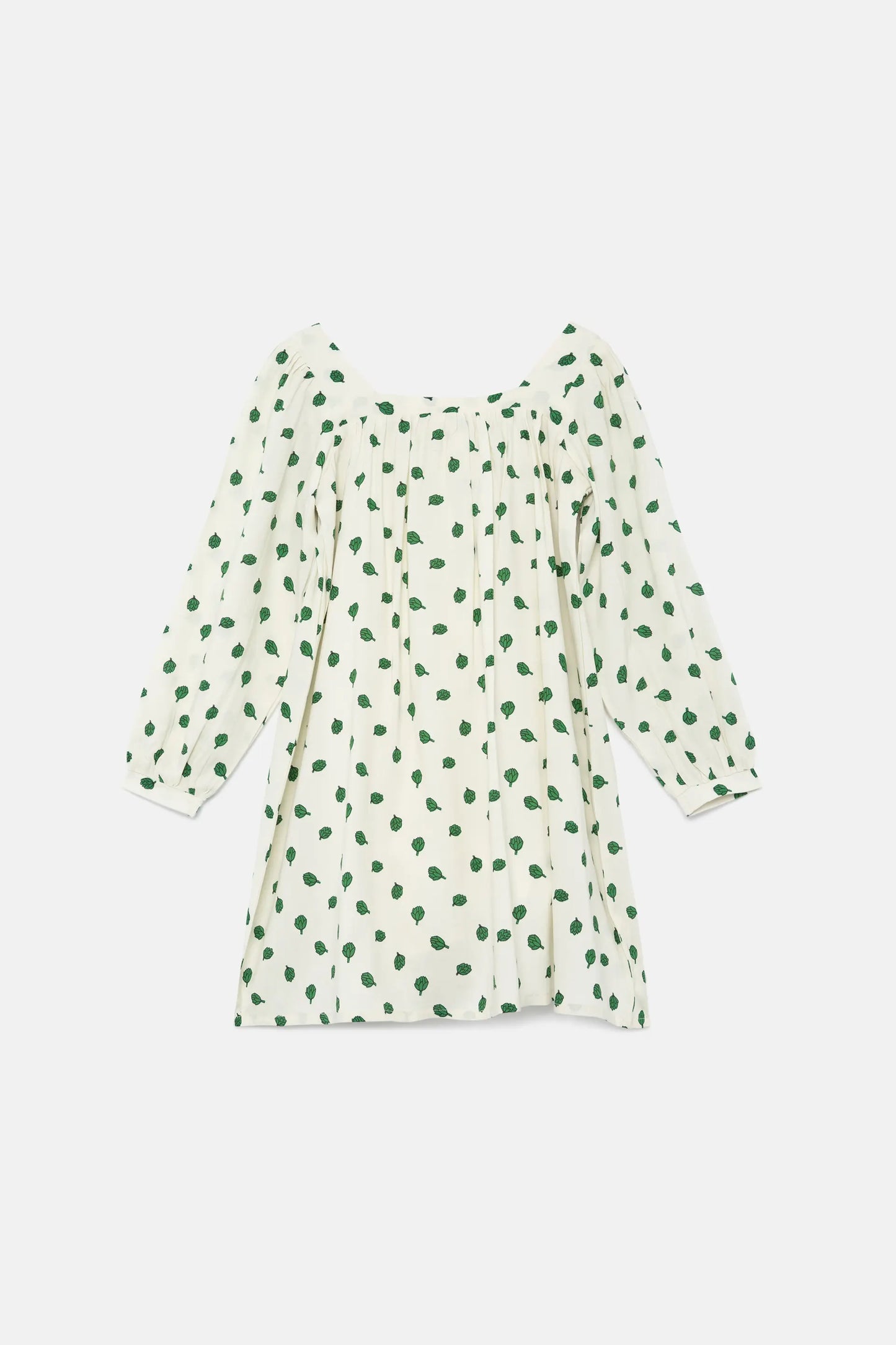 Artichoke print girl's short dress
