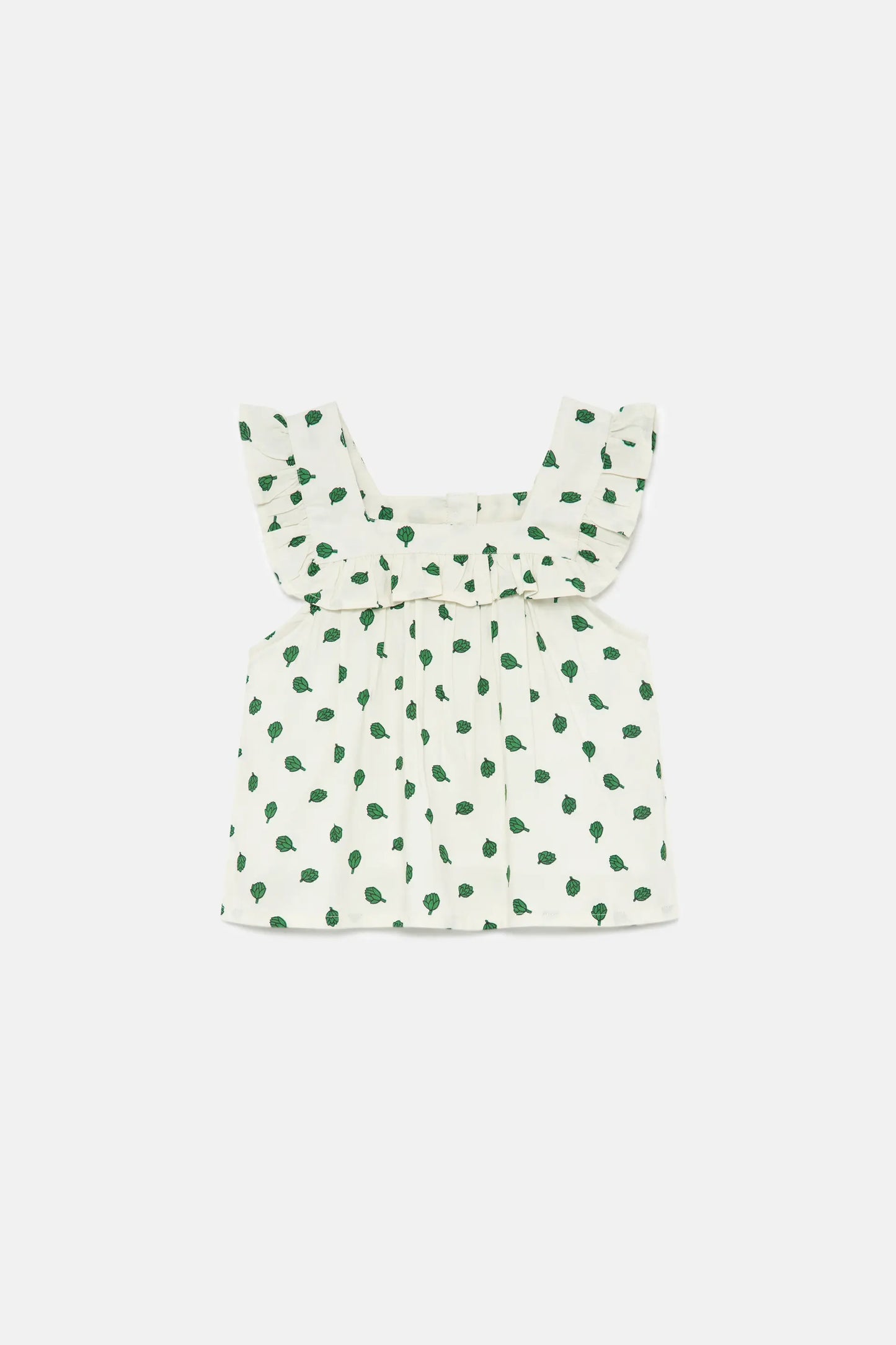 Girl's artichoke print top