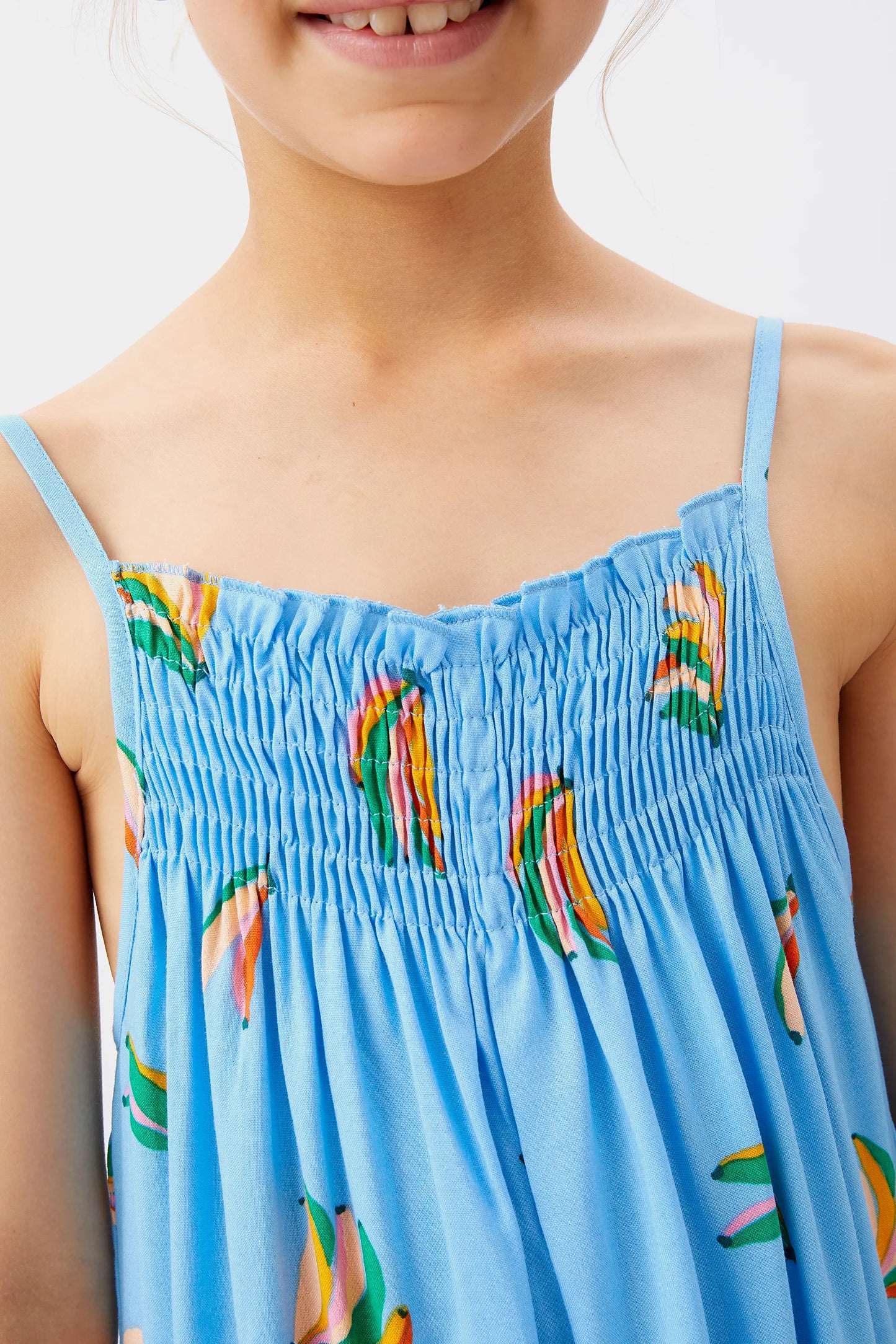 Musa banana girl's long jumpsuit
