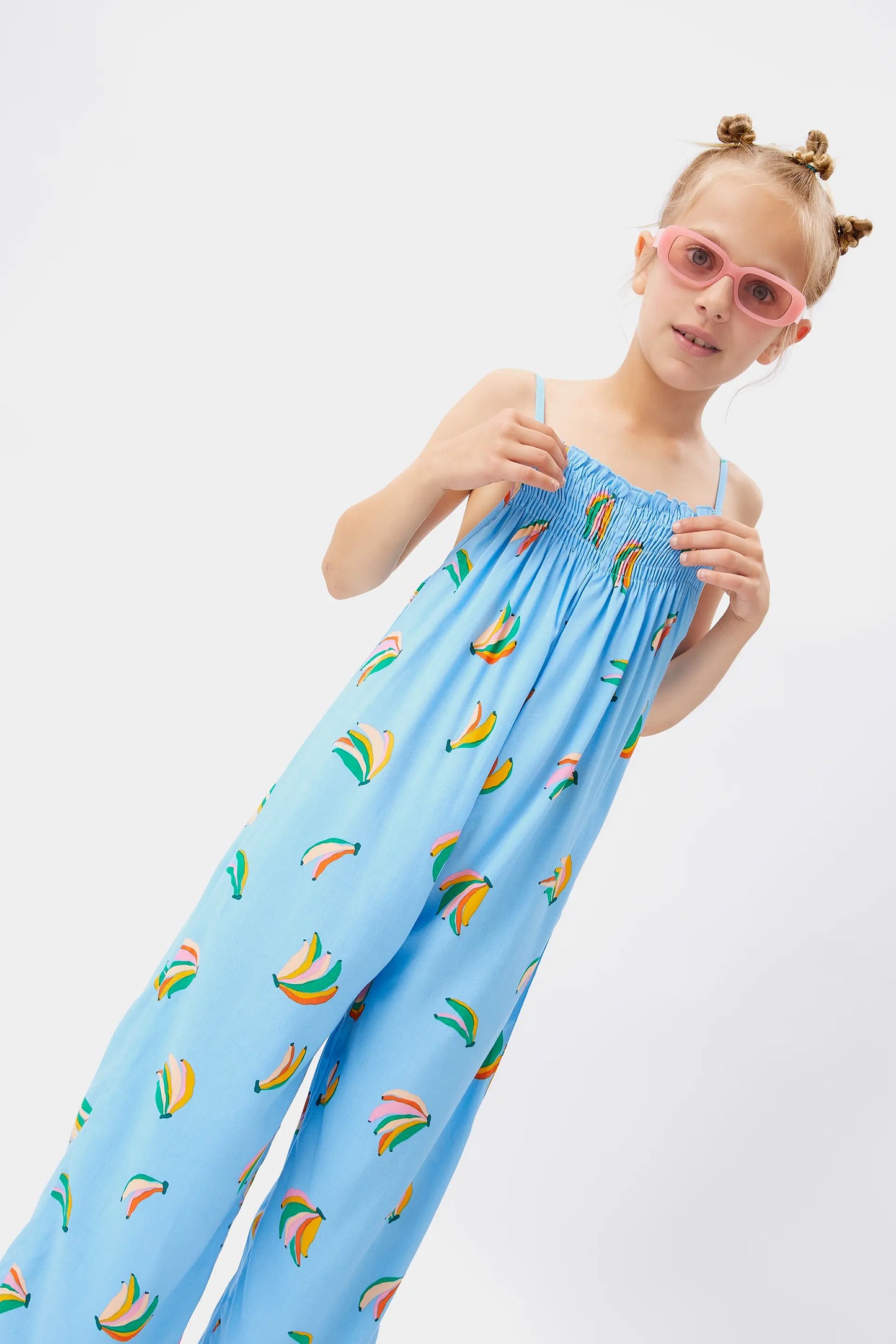 Musa banana girl's long jumpsuit