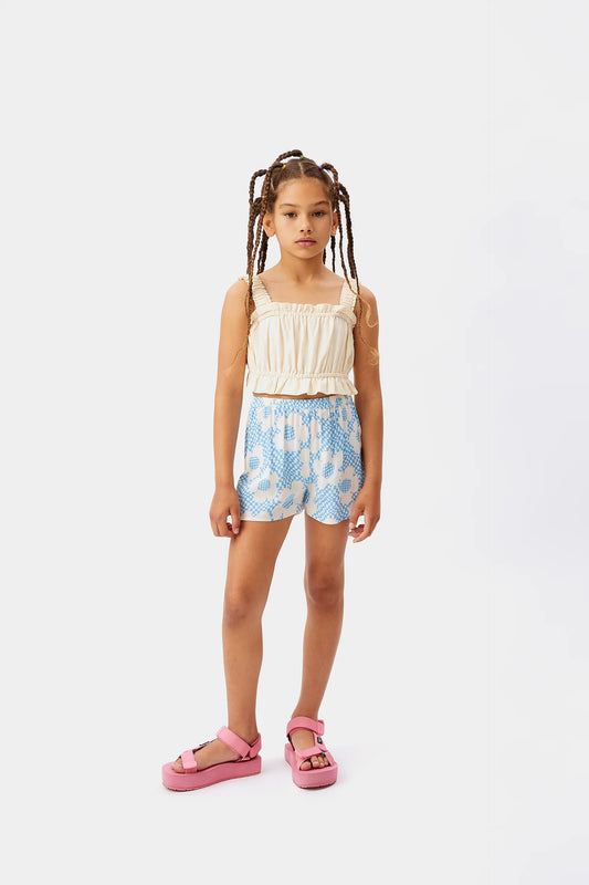 Short de niña floral Flower Box