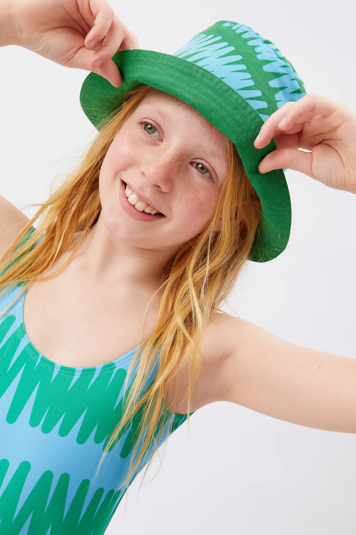 Bañador de niña rayas Summer Vibes