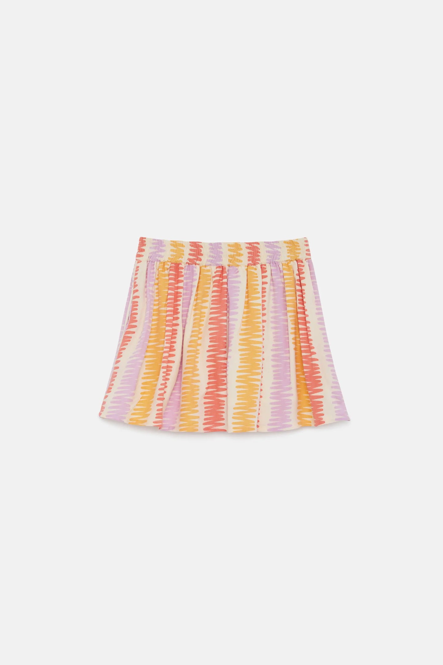 Falda corta de niña de rayas Summer Vibes